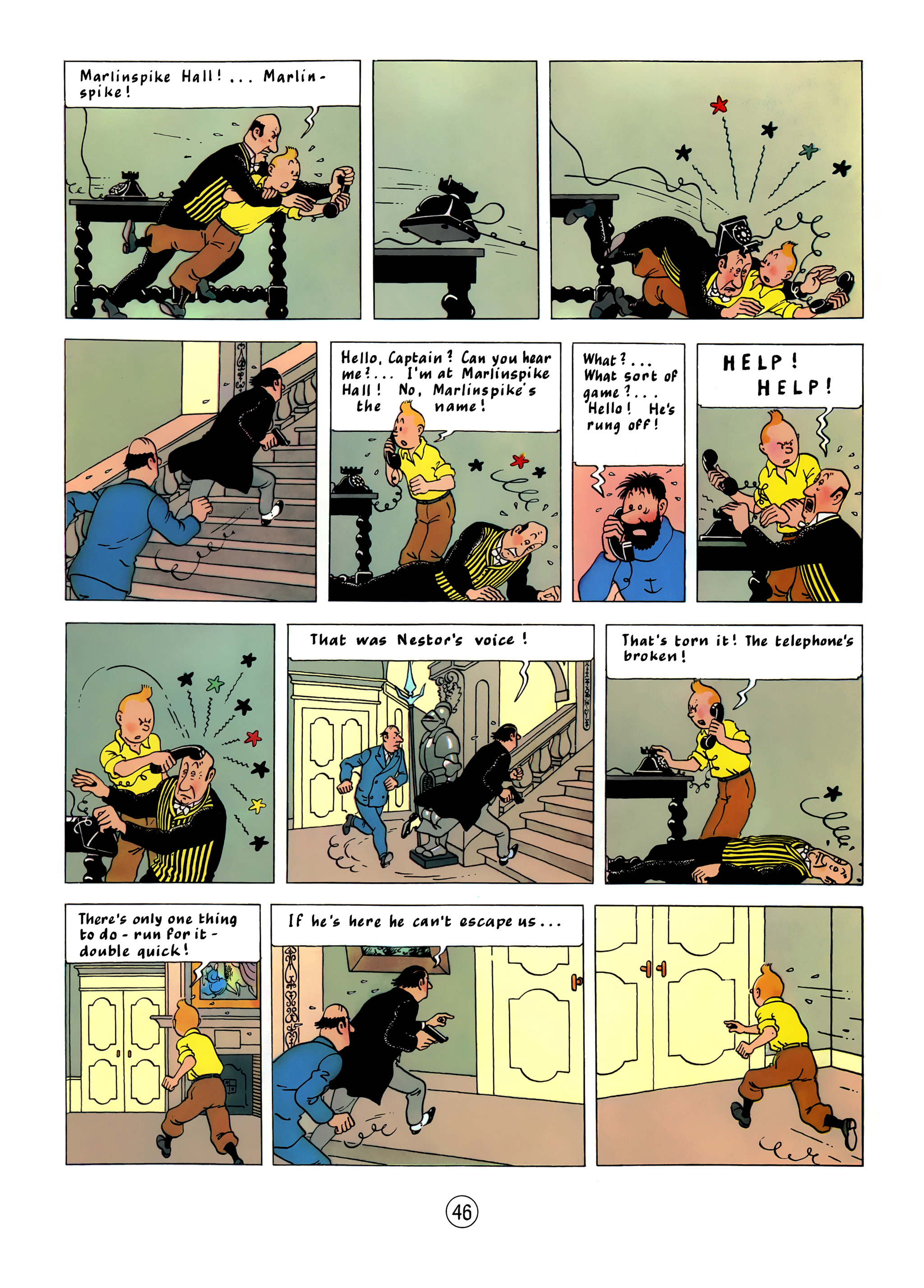 Read online The Adventures of Tintin comic -  Issue #11 - 49