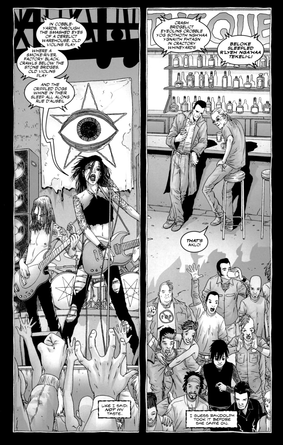 Read online Alan Moore's The Courtyard comic -  Issue #1 - 19