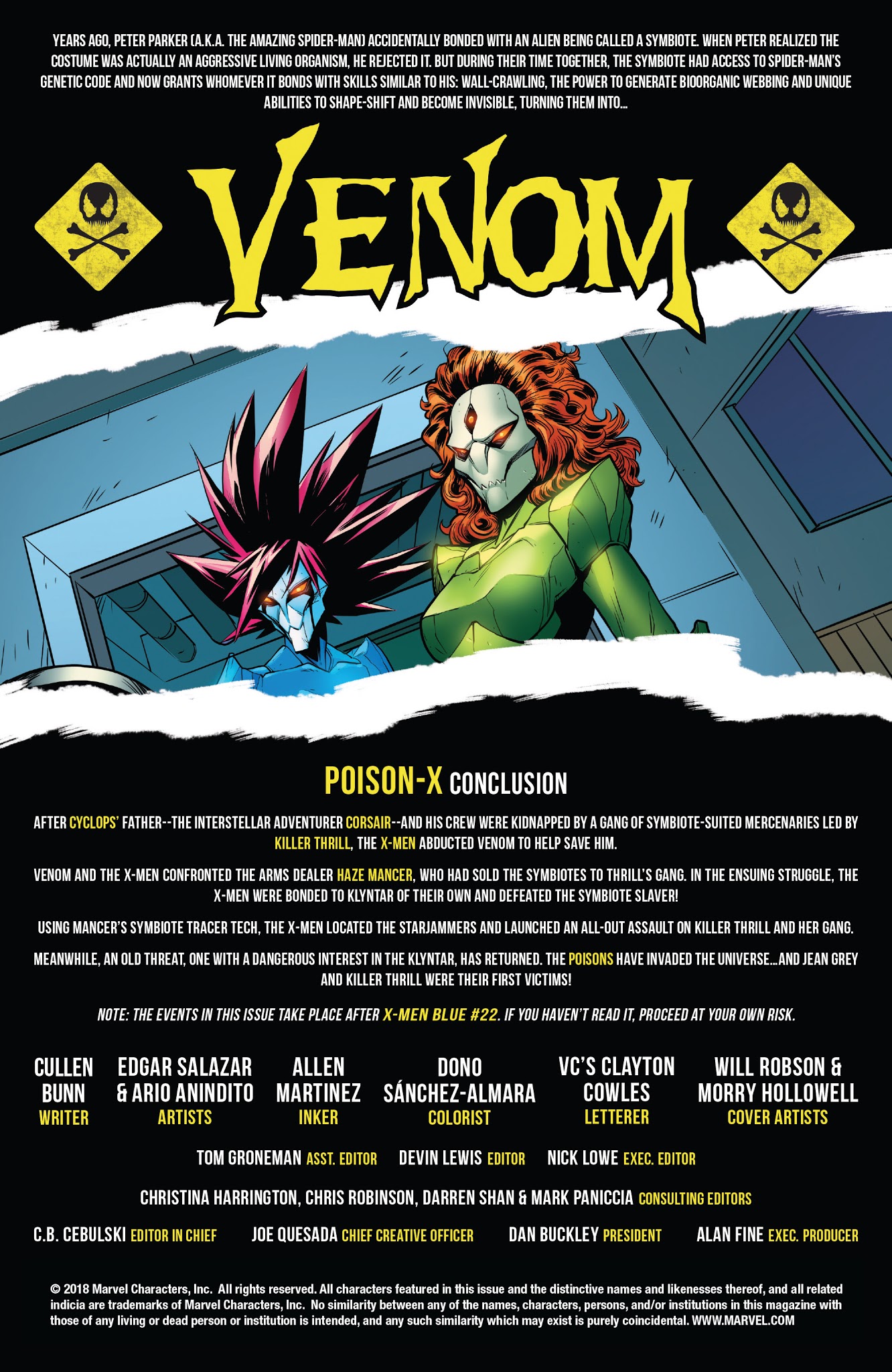 Read online Venom (2016) comic -  Issue #163 - 2