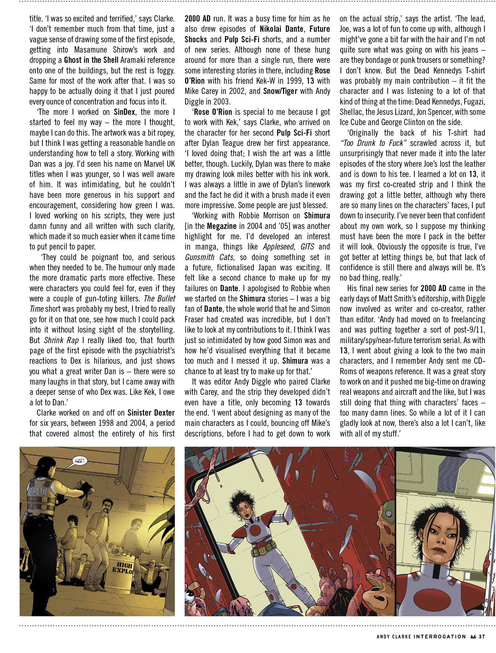 Read online Judge Dredd Megazine (Vol. 5) comic -  Issue #446 - 37