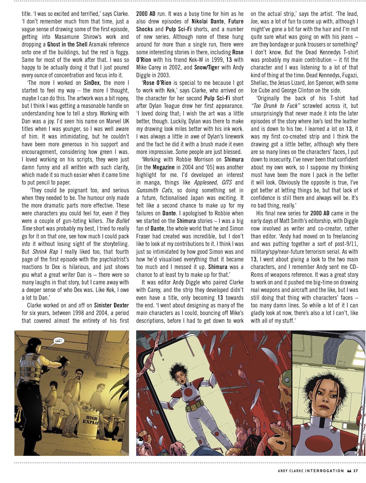 Judge Dredd Megazine (Vol. 5) issue 446 - Page 37