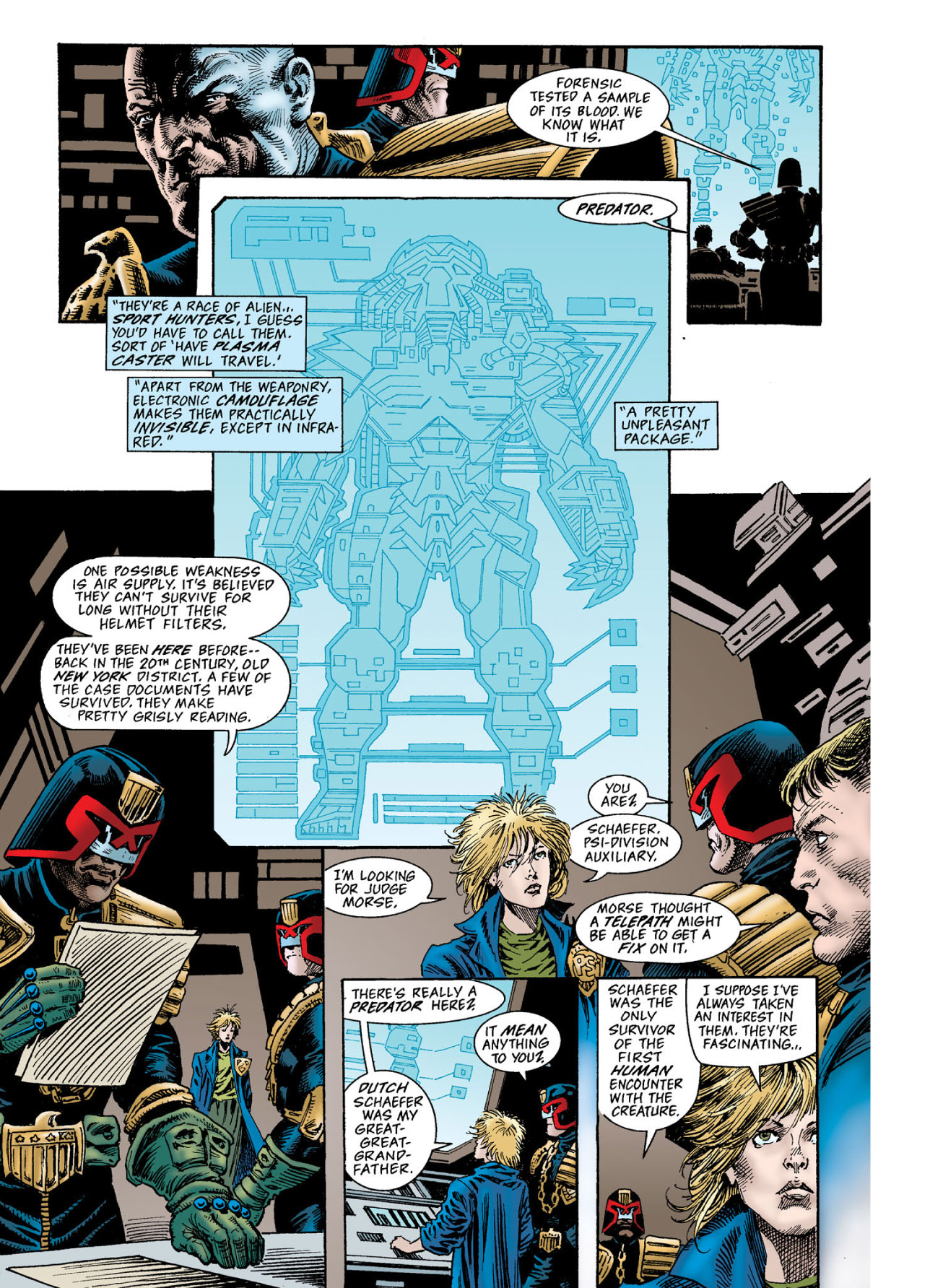 Read online Judge Dredd: The Complete Case Files comic -  Issue # TPB 27 - 255
