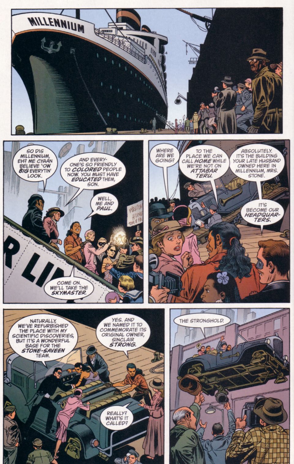 Read online Tom Strong comic -  Issue #20 - 22