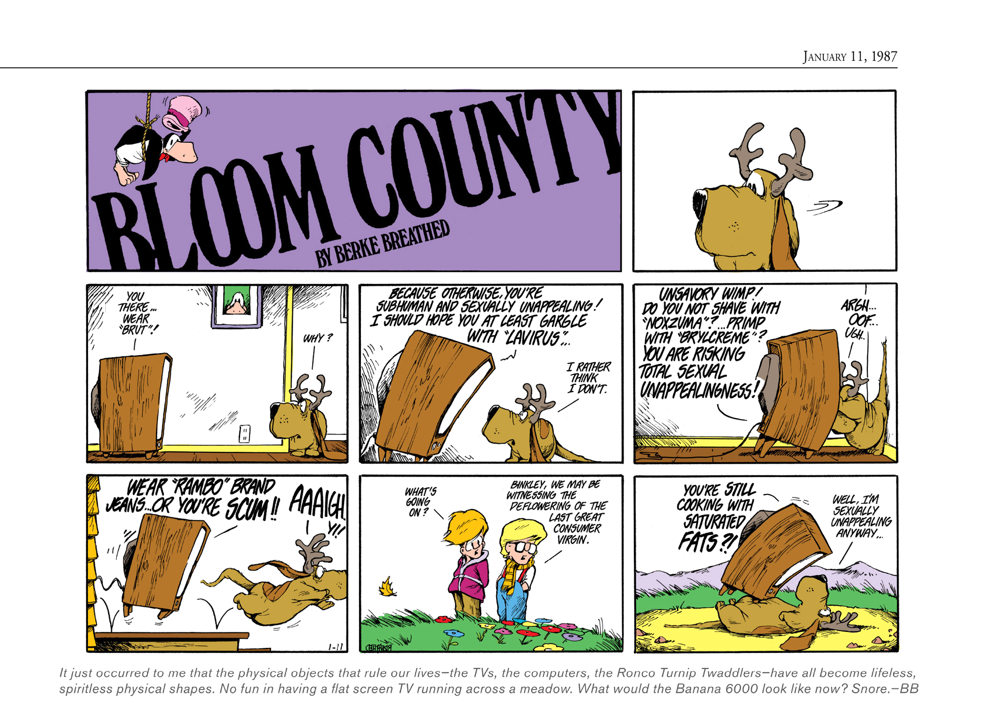 Read online The Bloom County Digital Library comic -  Issue # TPB 7 (Part 1) - 17