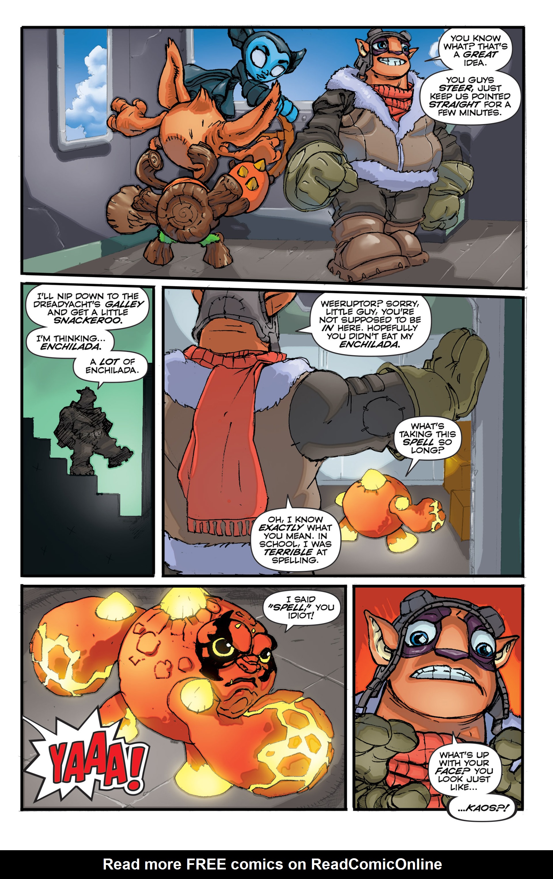 Read online Skylanders comic -  Issue #1 - 5