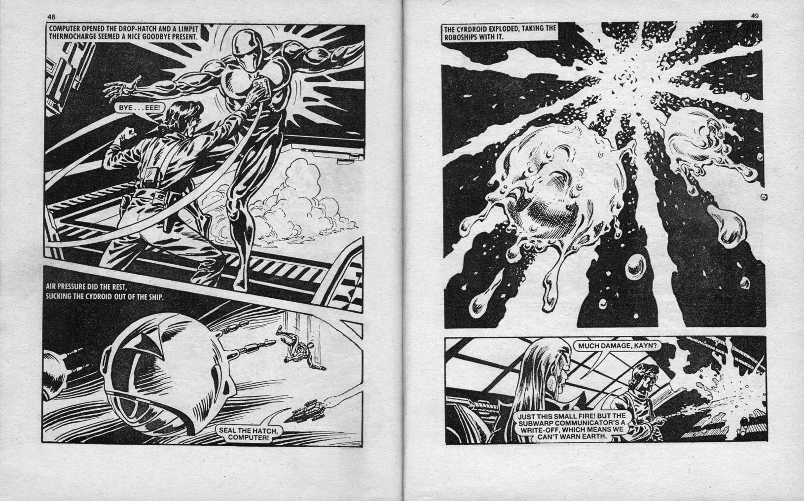 Read online Starblazer comic -  Issue #177 - 25