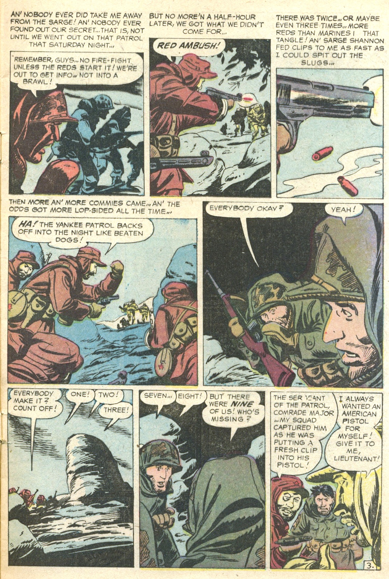 Read online Marines in Battle comic -  Issue #23 - 5