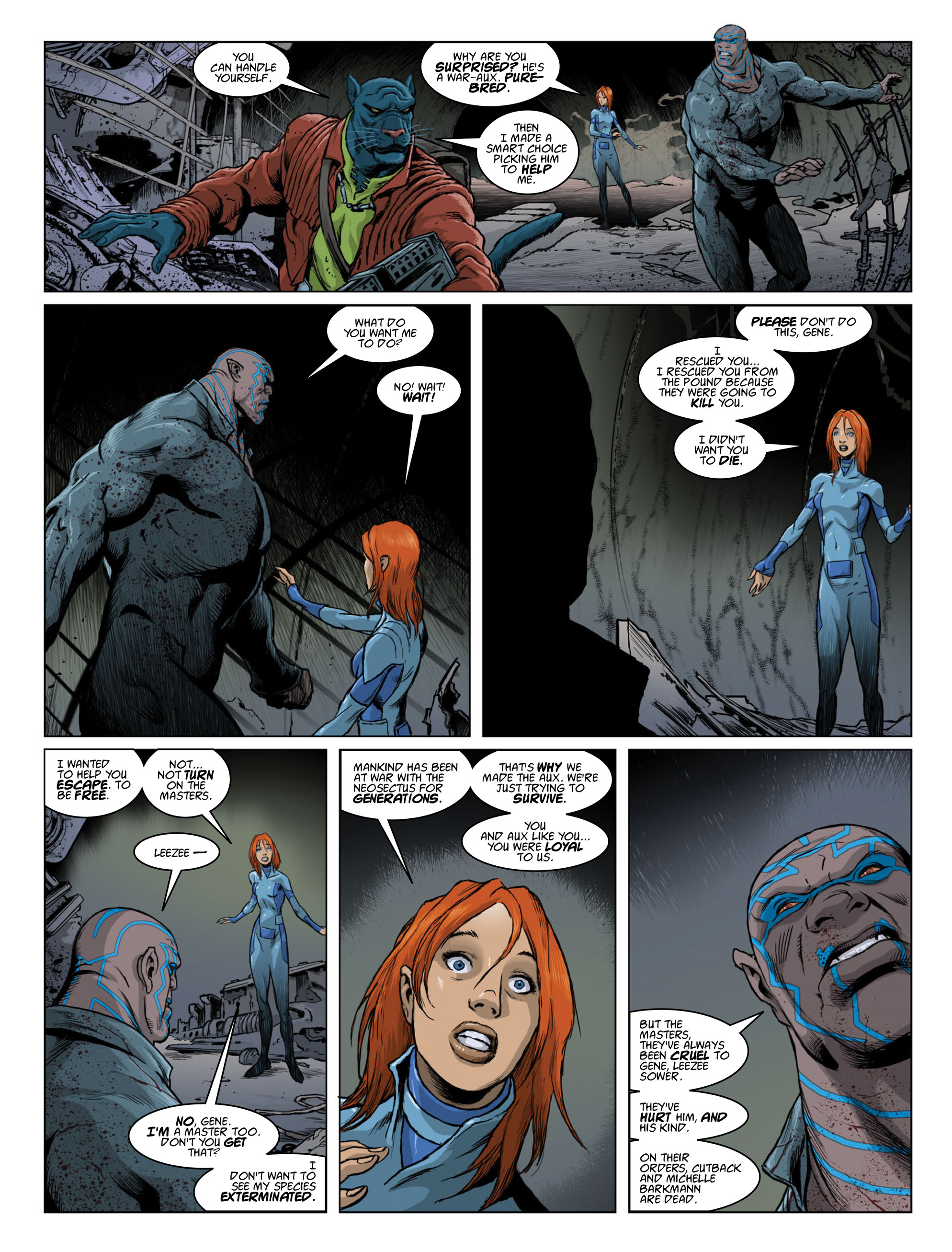Read online 2000 AD comic -  Issue #2019 - 28
