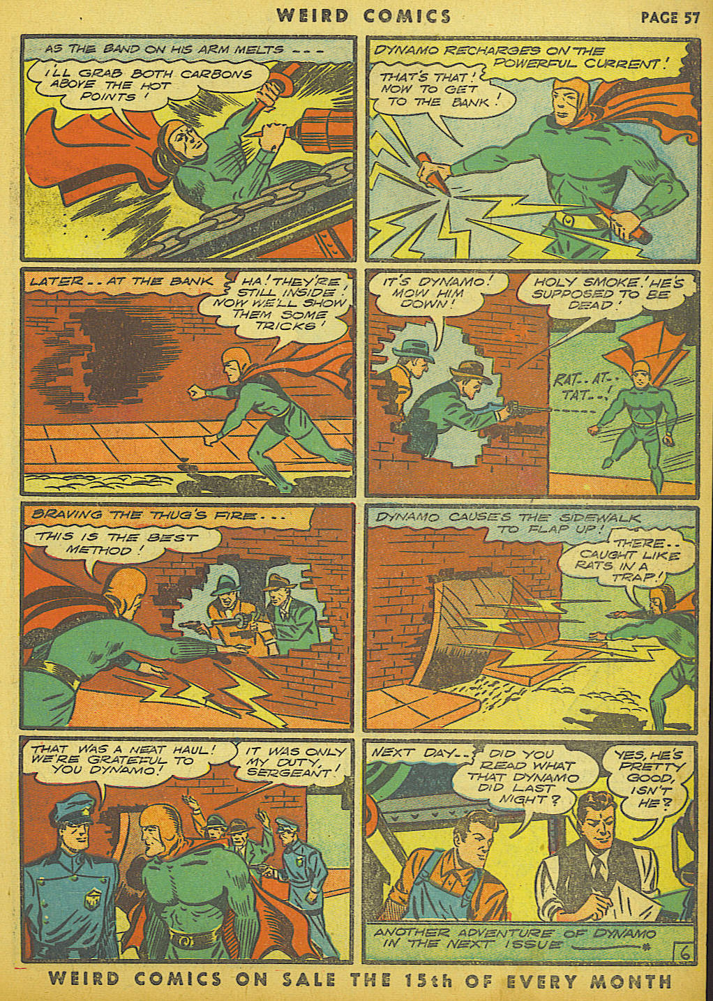 Read online Weird Comics comic -  Issue #11 - 57