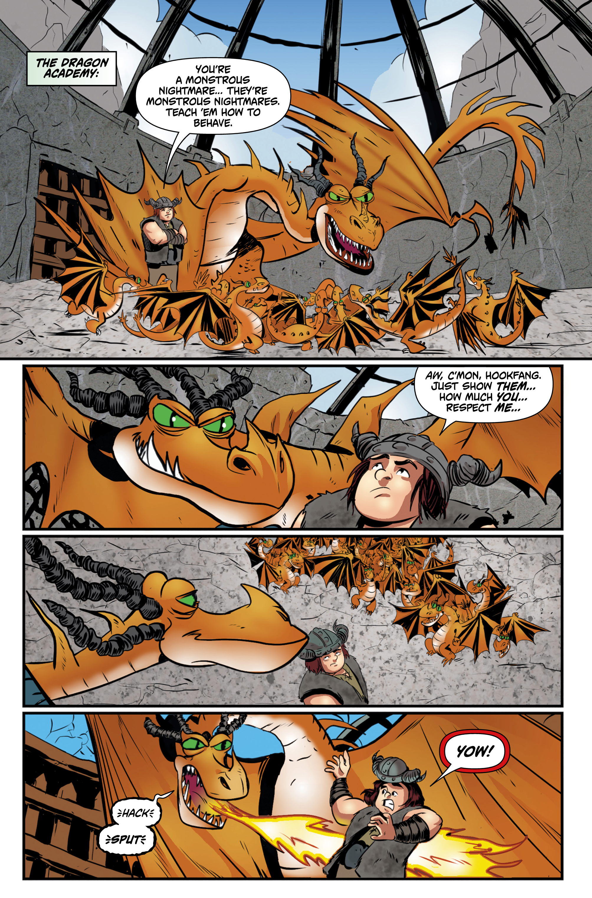 Read online DreamWorks Dragons: Riders of Berk comic -  Issue # _TPB - 54