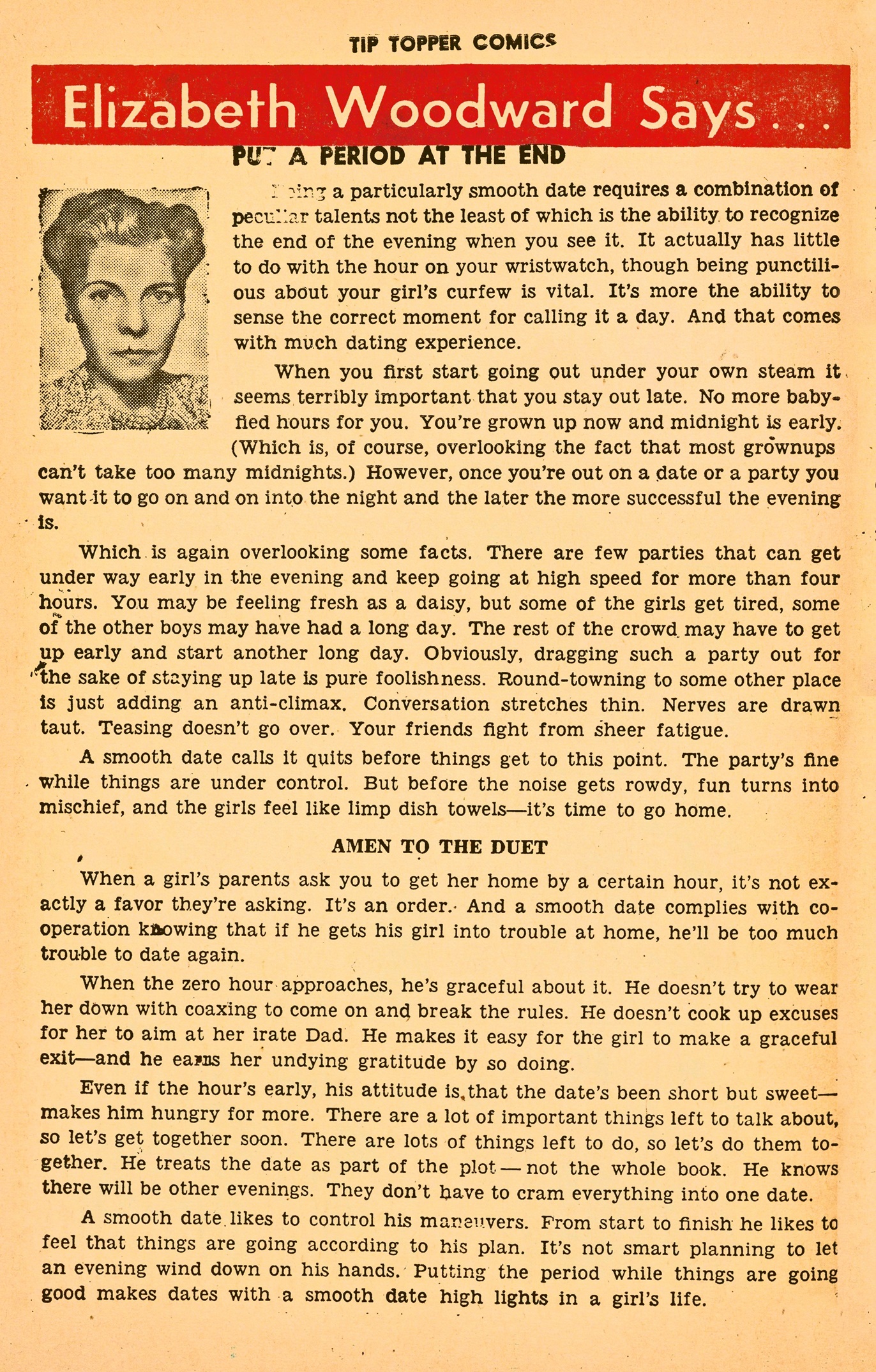 Read online Tip Topper Comics comic -  Issue #3 - 12