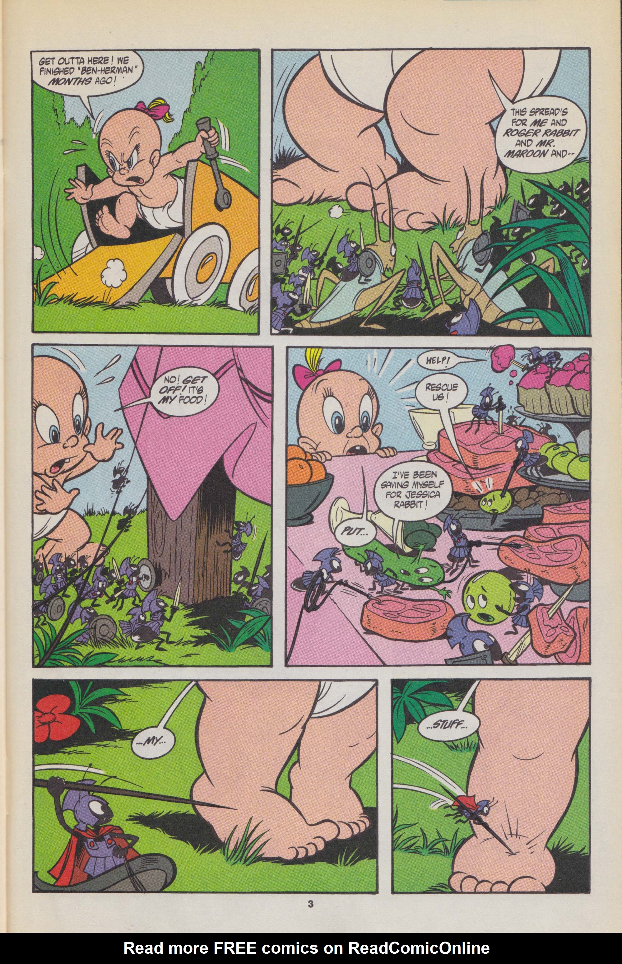 Read online Roger Rabbit's Toontown comic -  Issue #5 - 35