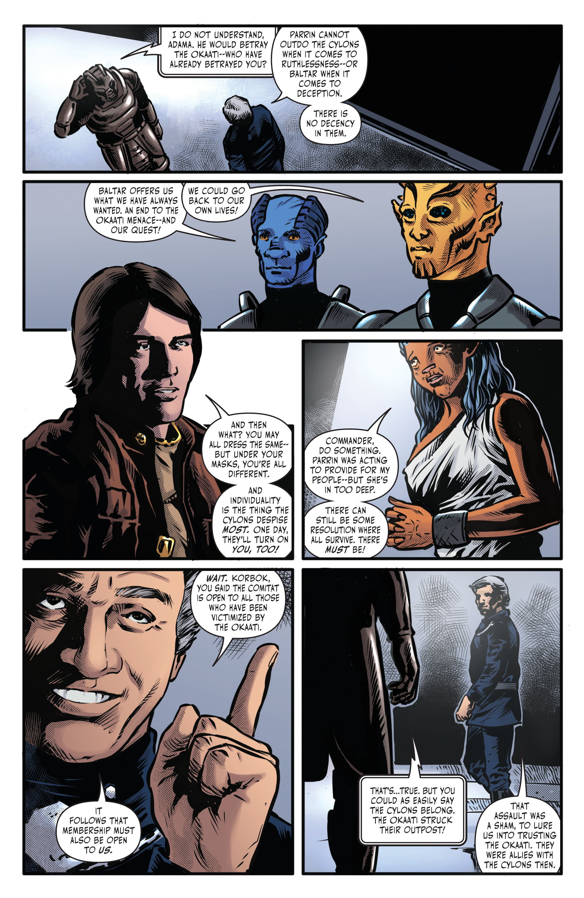 Read online Battlestar Galactica (Classic) comic -  Issue #4 - 22