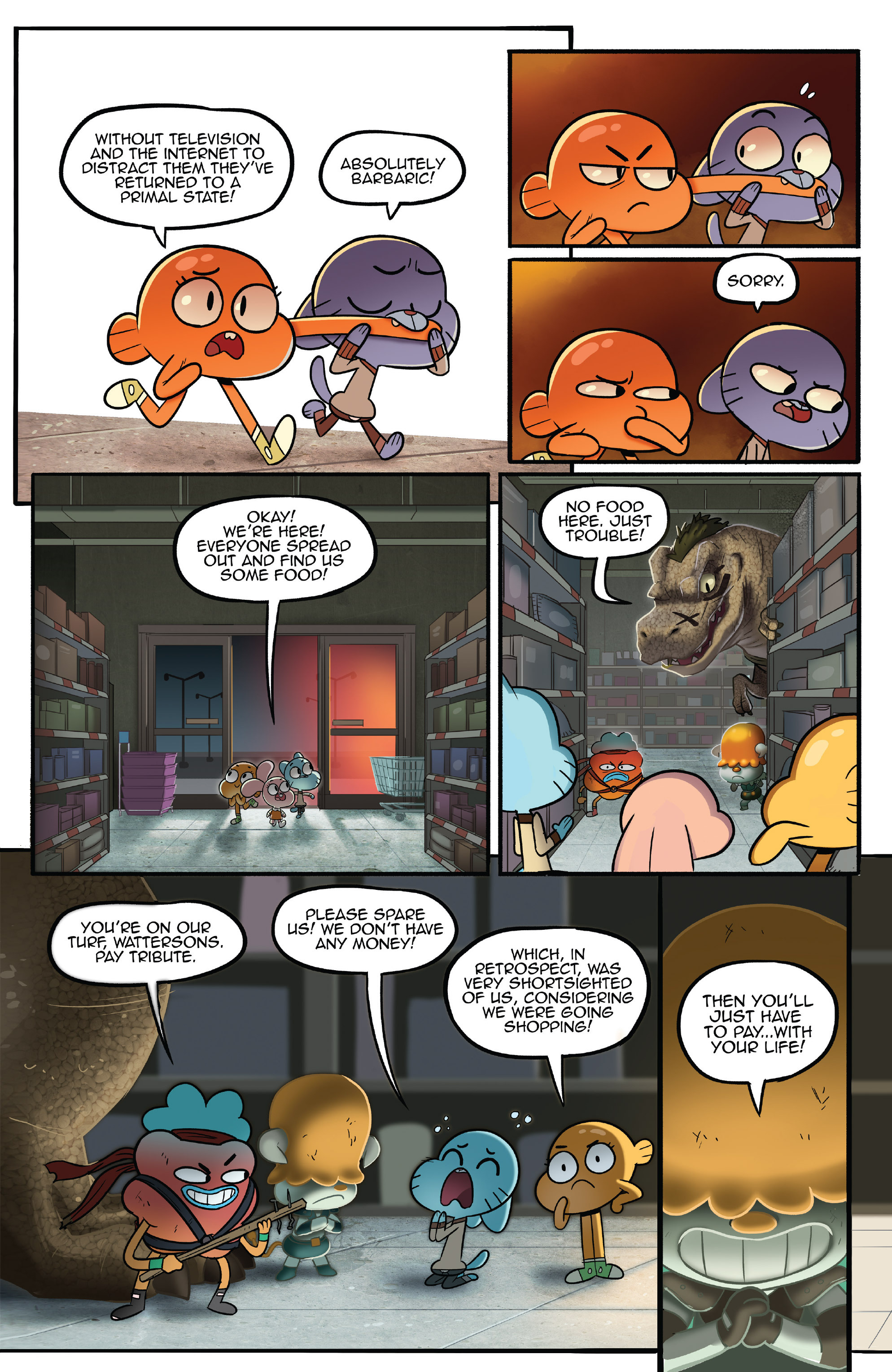 Read online The Amazing World of Gumball comic -  Issue #4 - 18