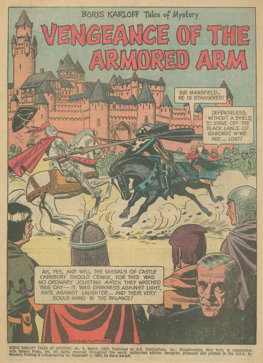 Read online Boris Karloff Tales of Mystery comic -  Issue #9 - 3