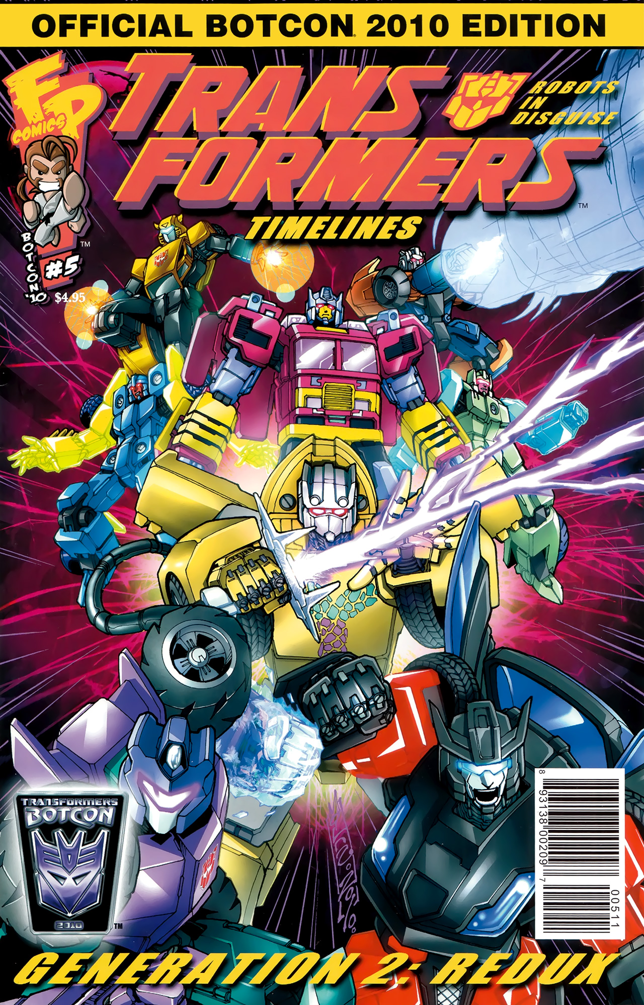 Read online Transformers: Timelines comic -  Issue #5 - 1