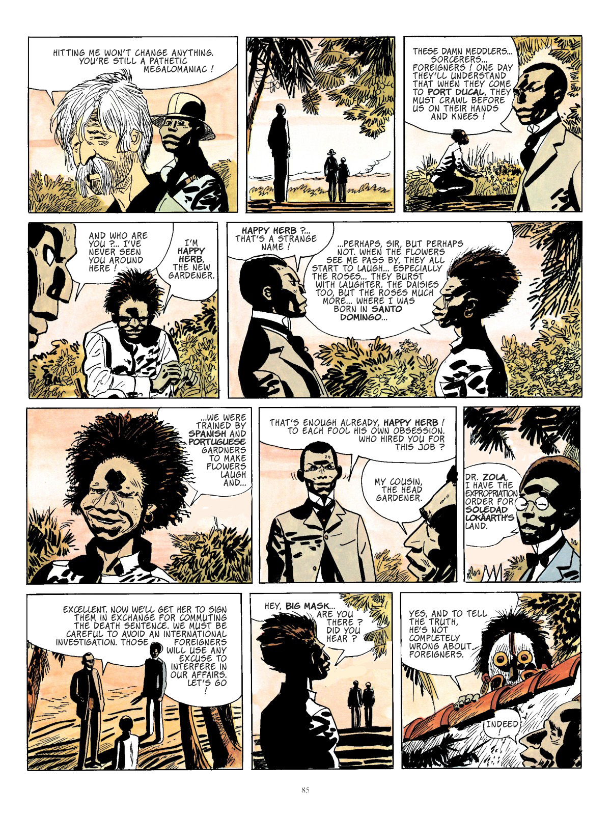 Read online Corto Maltese comic -  Issue # TPB 5 - 76