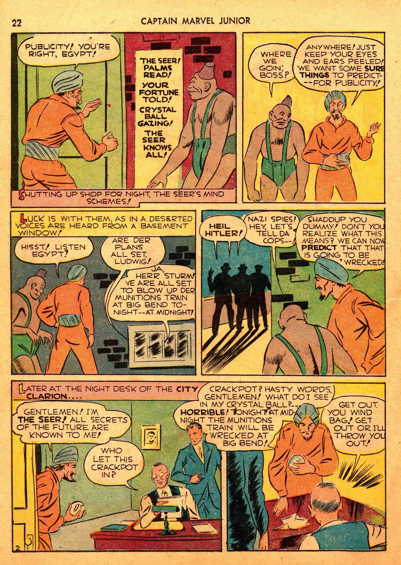 Read online Captain Marvel, Jr. comic -  Issue #108 - 24