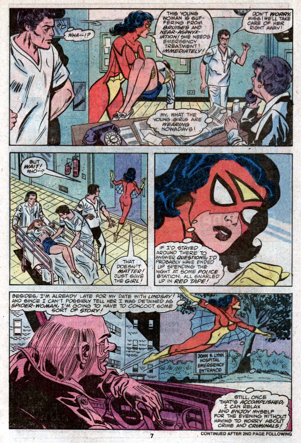 Read online Spider-Woman (1978) comic -  Issue #22 - 7