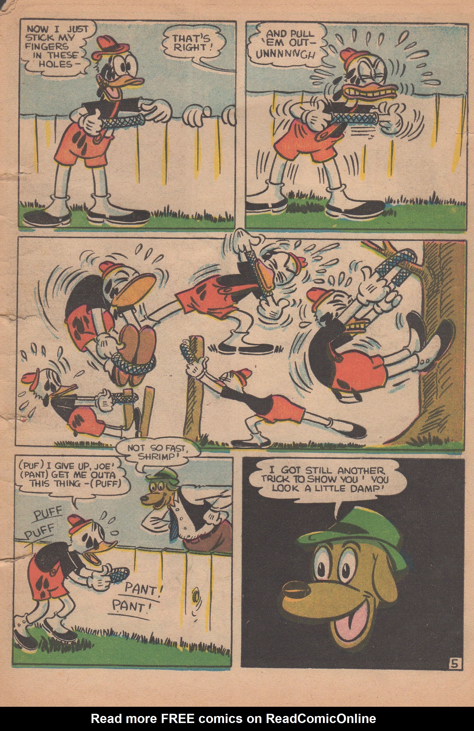 Read online Super Duck Comics comic -  Issue #6 - 7