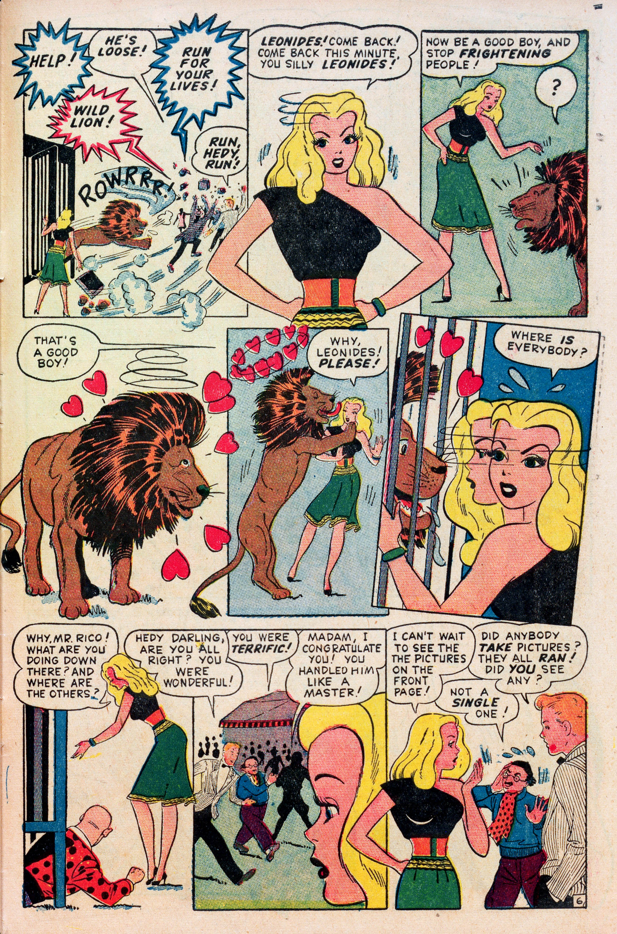 Read online Comedy Comics (1948) comic -  Issue #1 - 31