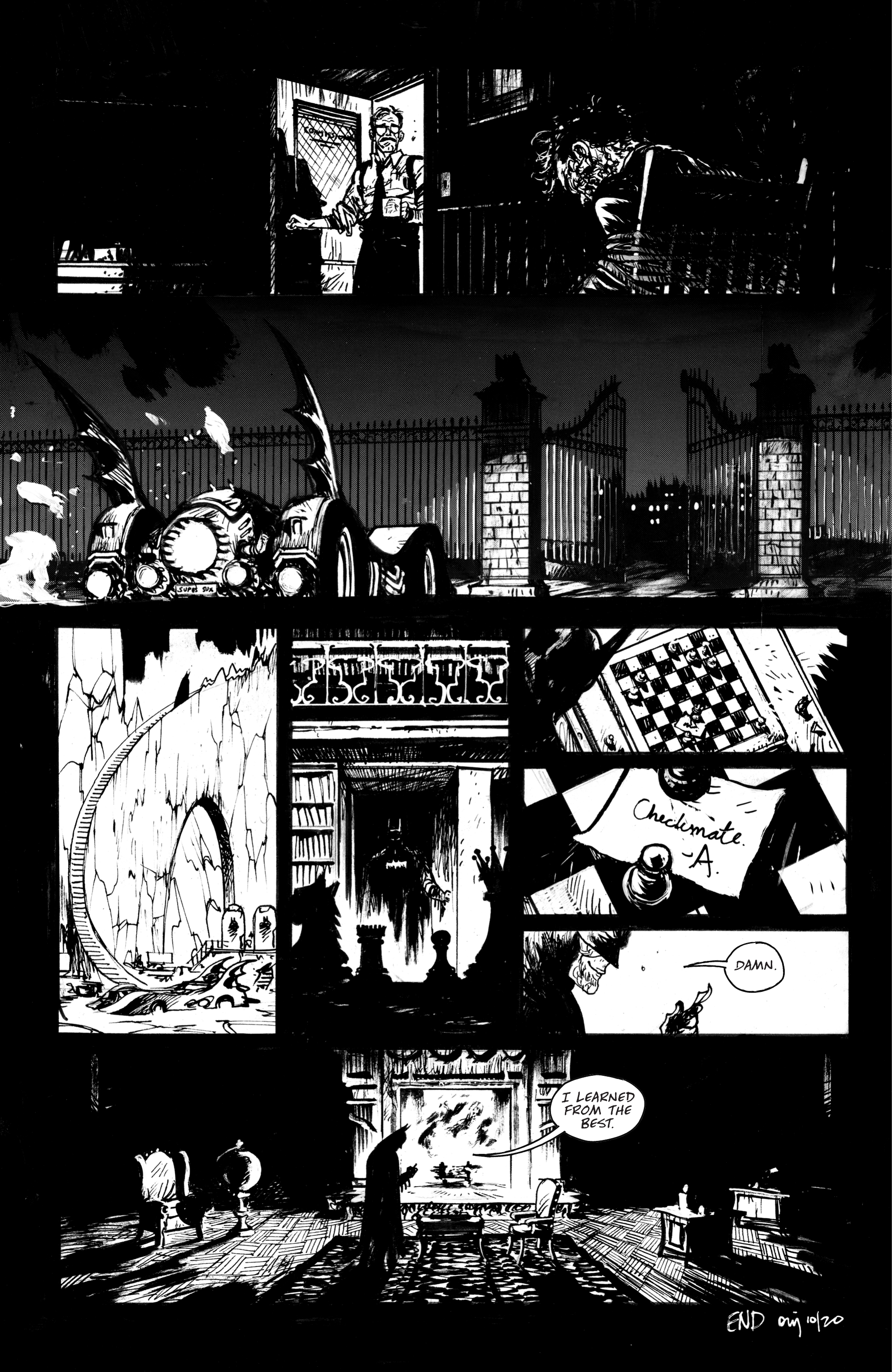 Read online Batman Black & White comic -  Issue #4 - 40