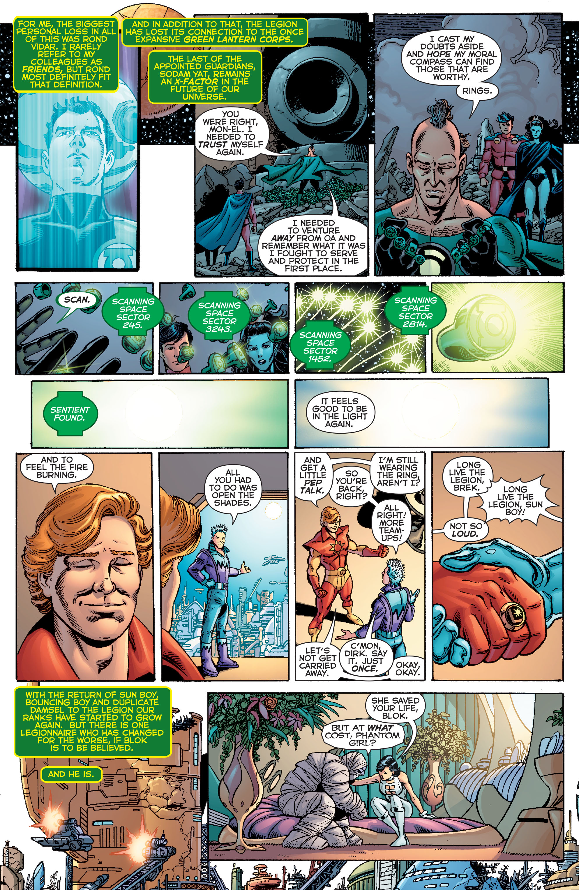 Read online Final Crisis: Legion of Three Worlds comic -  Issue #5 - 23