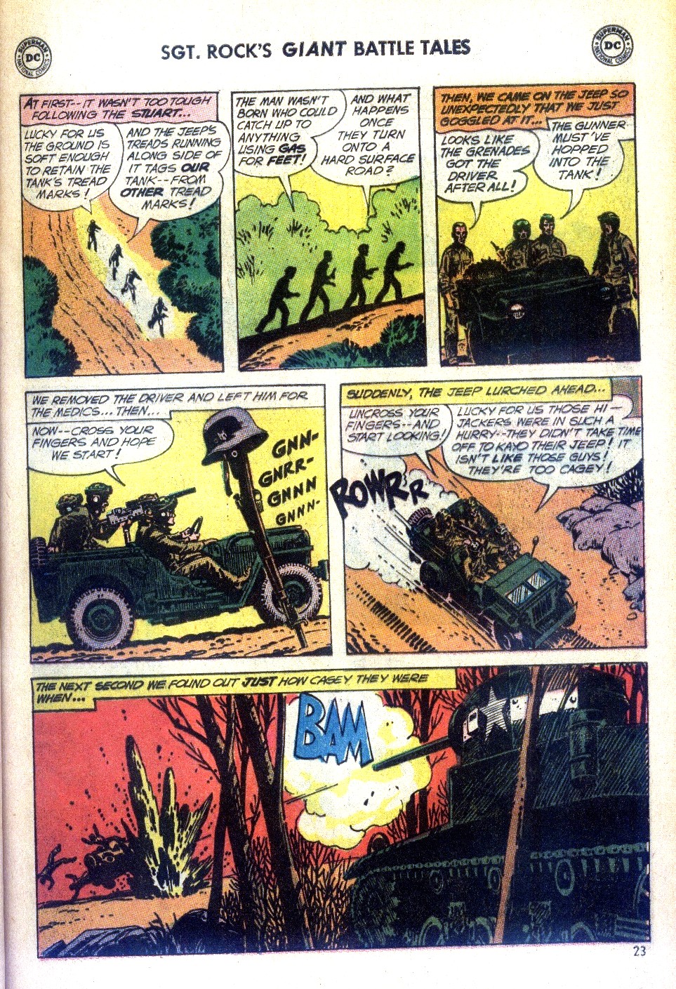 Read online Our Army at War (1952) comic -  Issue #190 - 25