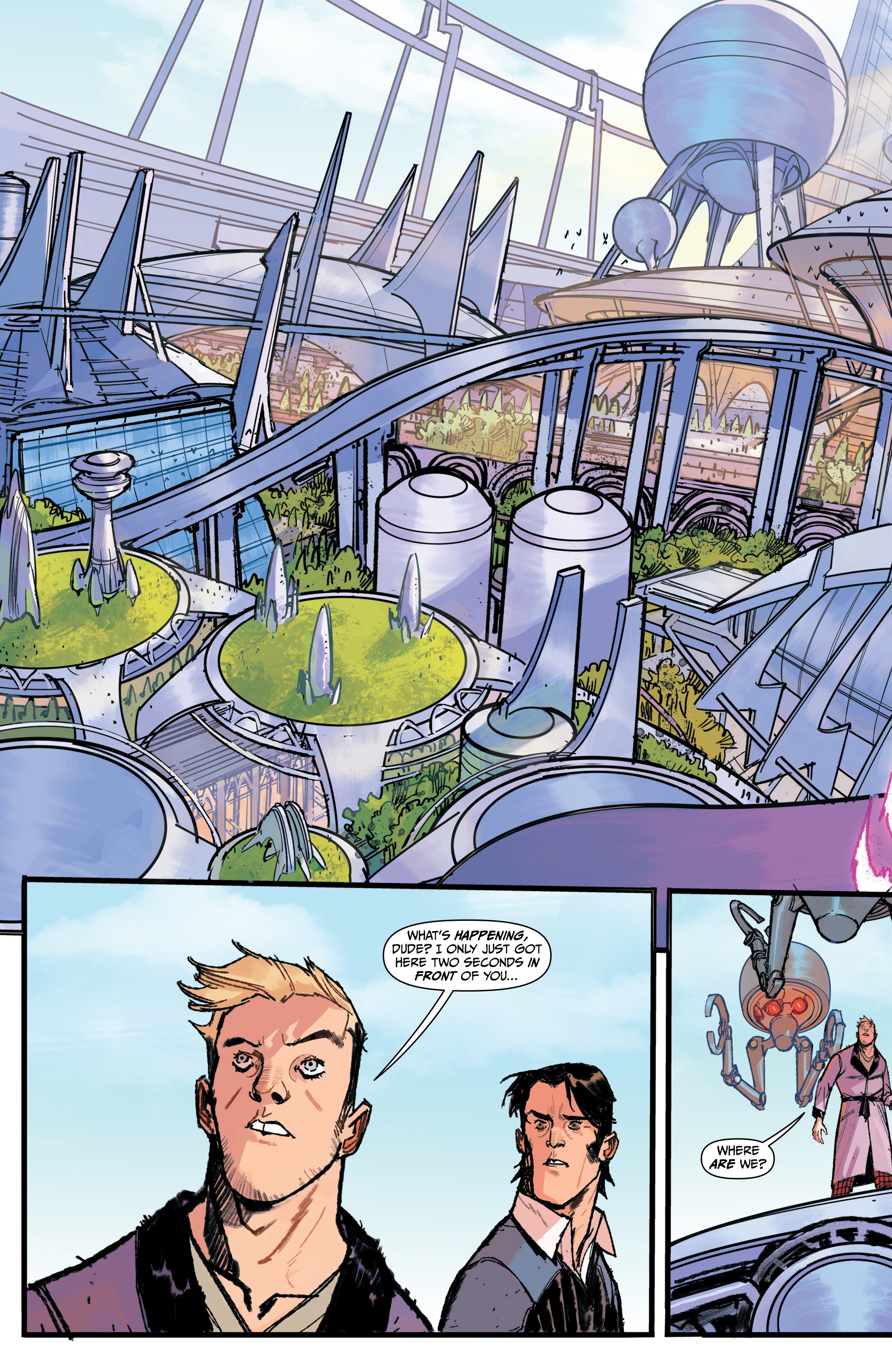 Read online Chrononauts: Futureshock comic -  Issue # _TPB - 29