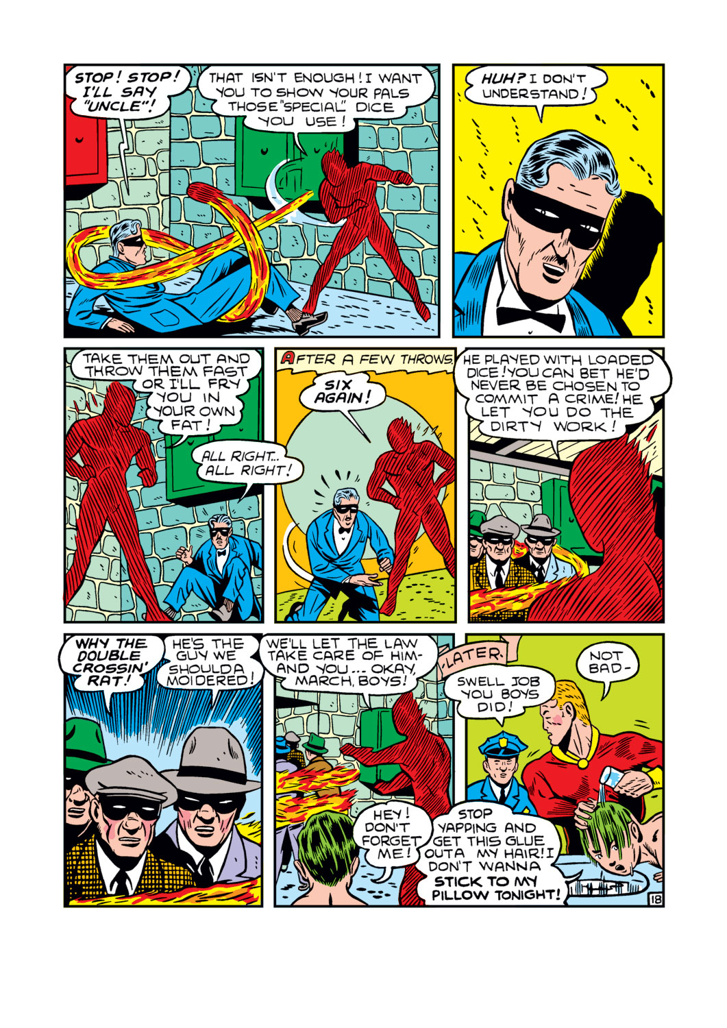 Read online The Human Torch (1940) comic -  Issue #6 - 41