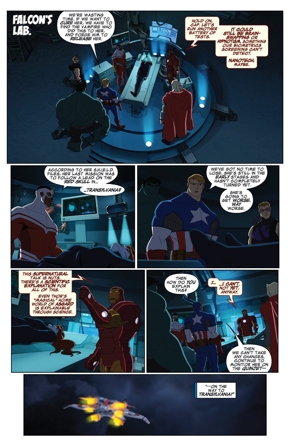 Read online Marvel Universe Avengers Assemble comic -  Issue #5 - 5