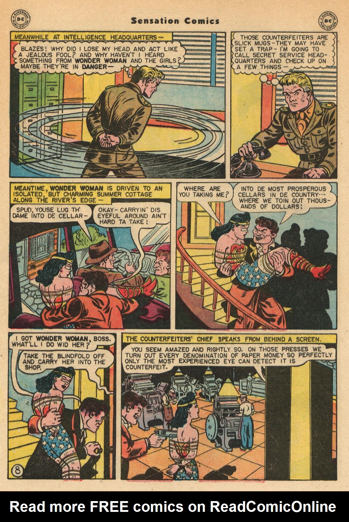 Read online Sensation (Mystery) Comics comic -  Issue #51 - 10