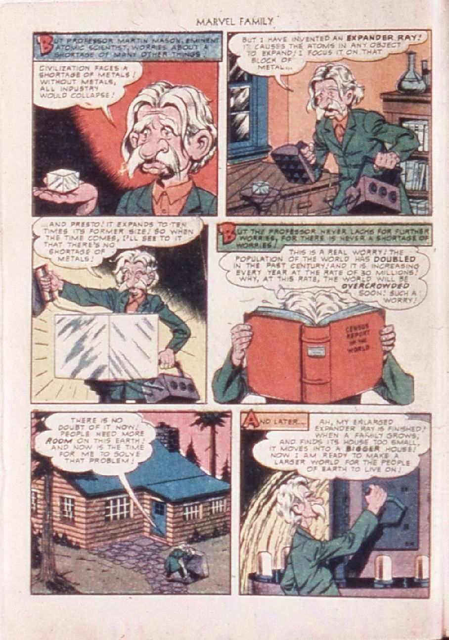 Read online The Marvel Family comic -  Issue #53 - 4