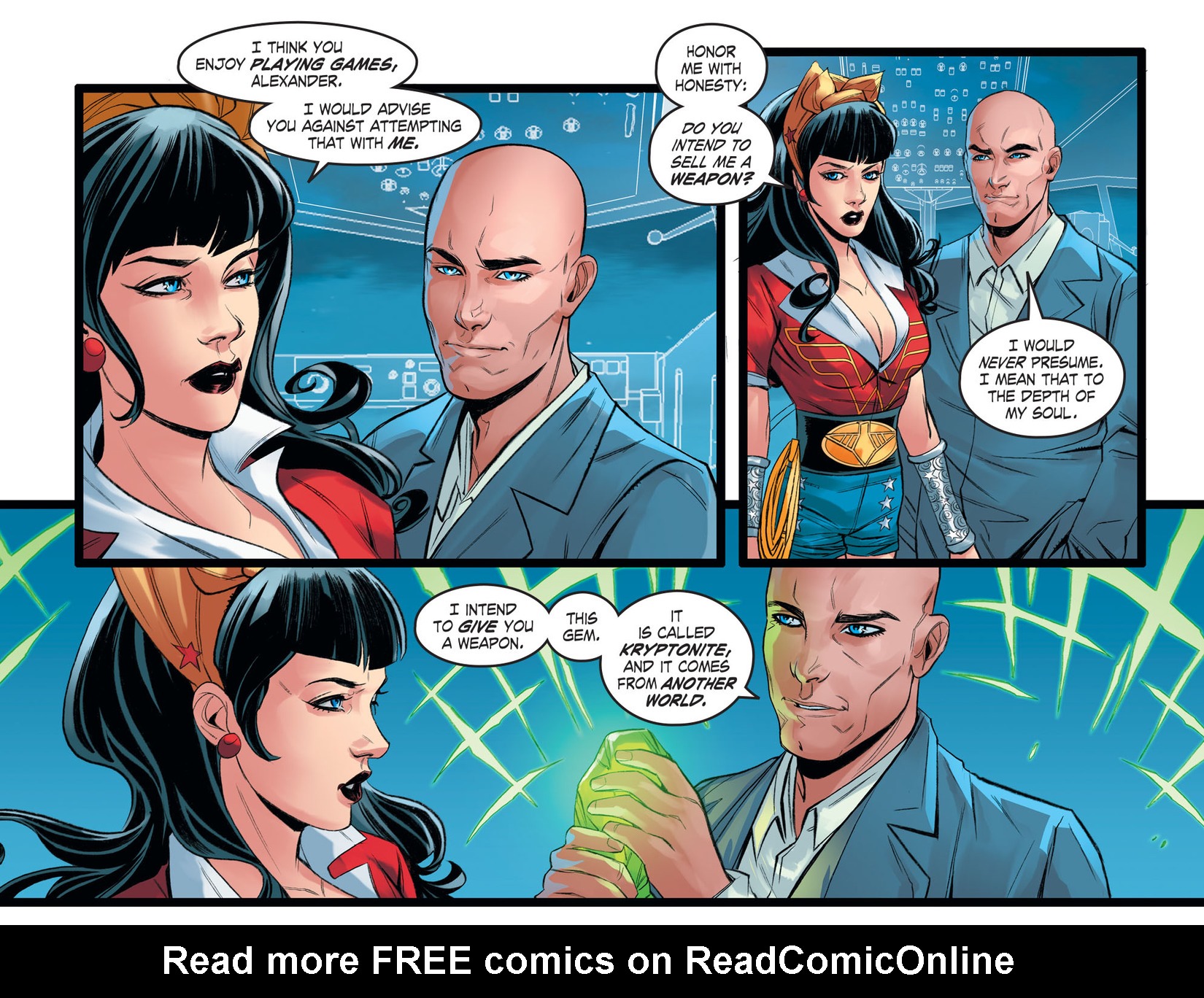 Read online DC Comics: Bombshells comic -  Issue #68 - 15