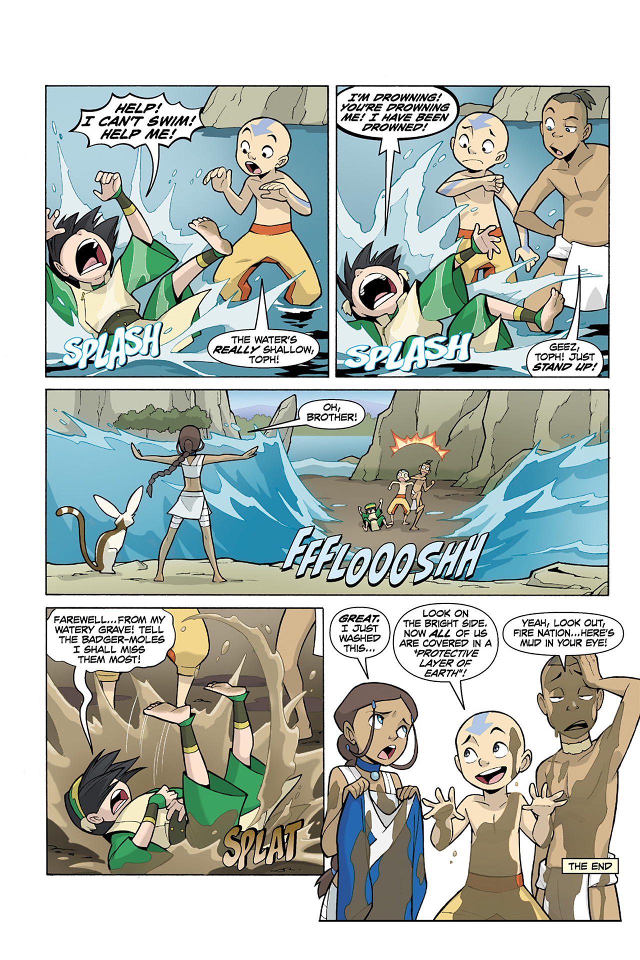 Read online Nickelodeon Avatar: The Last Airbender - The Lost Adventures comic -  Issue # Full - 56