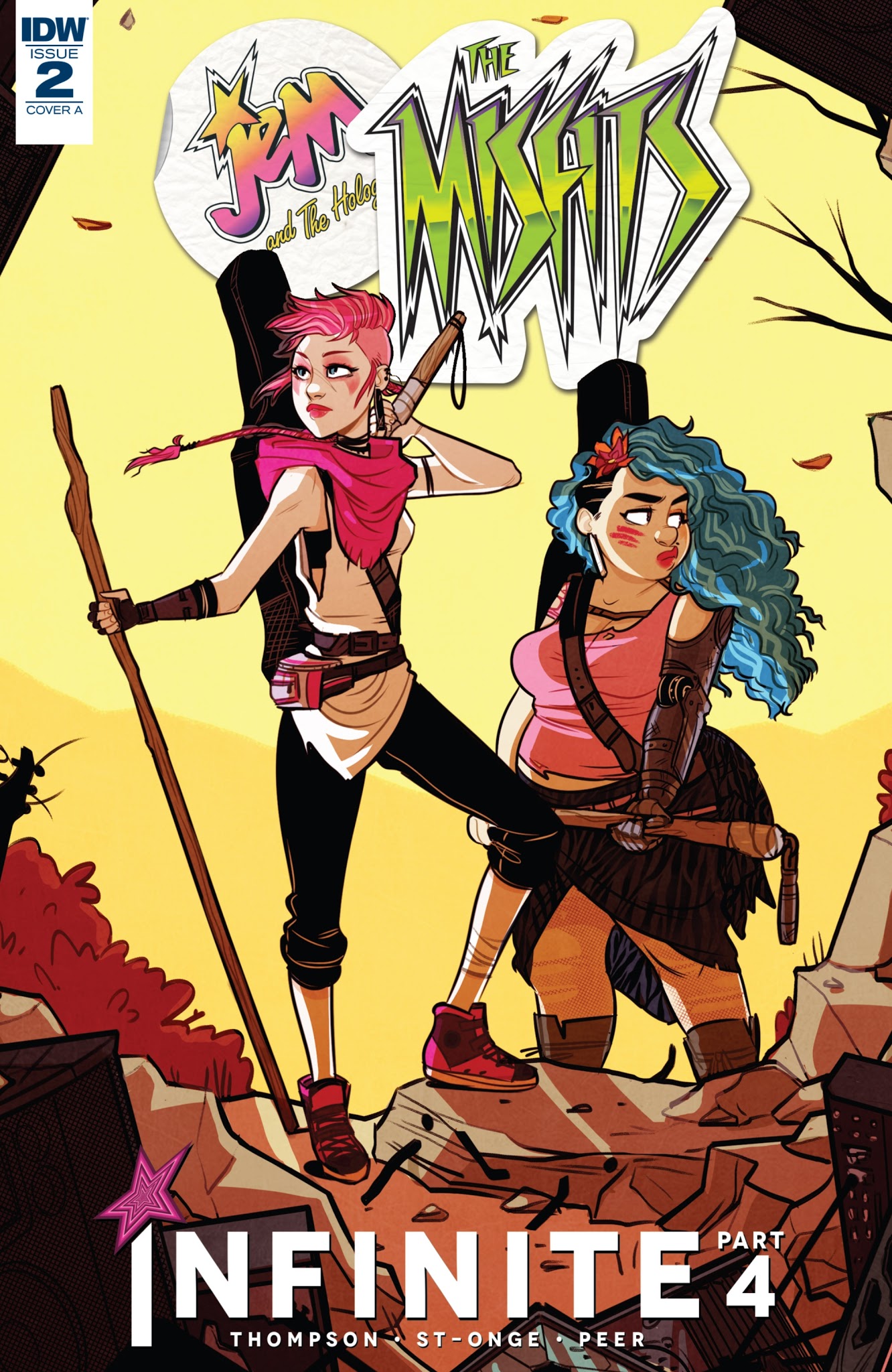 Read online Jem and the Holograms: The Misfits: Infinite comic -  Issue #2 - 1