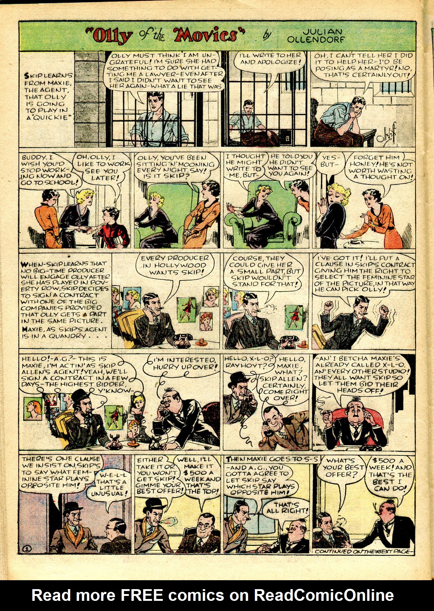 Read online Famous Funnies comic -  Issue #37 - 43