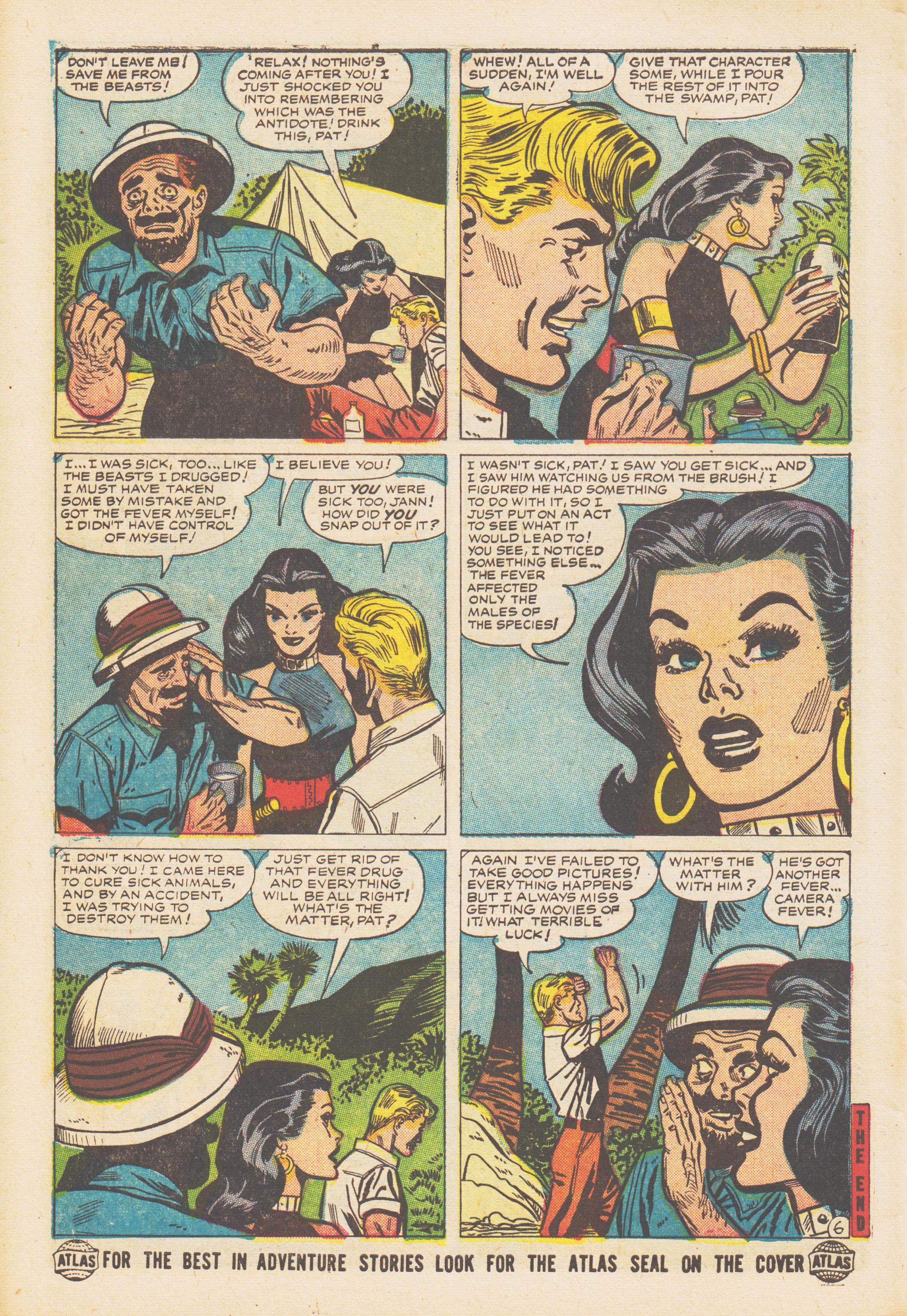 Read online Jungle Tales comic -  Issue #7 - 8