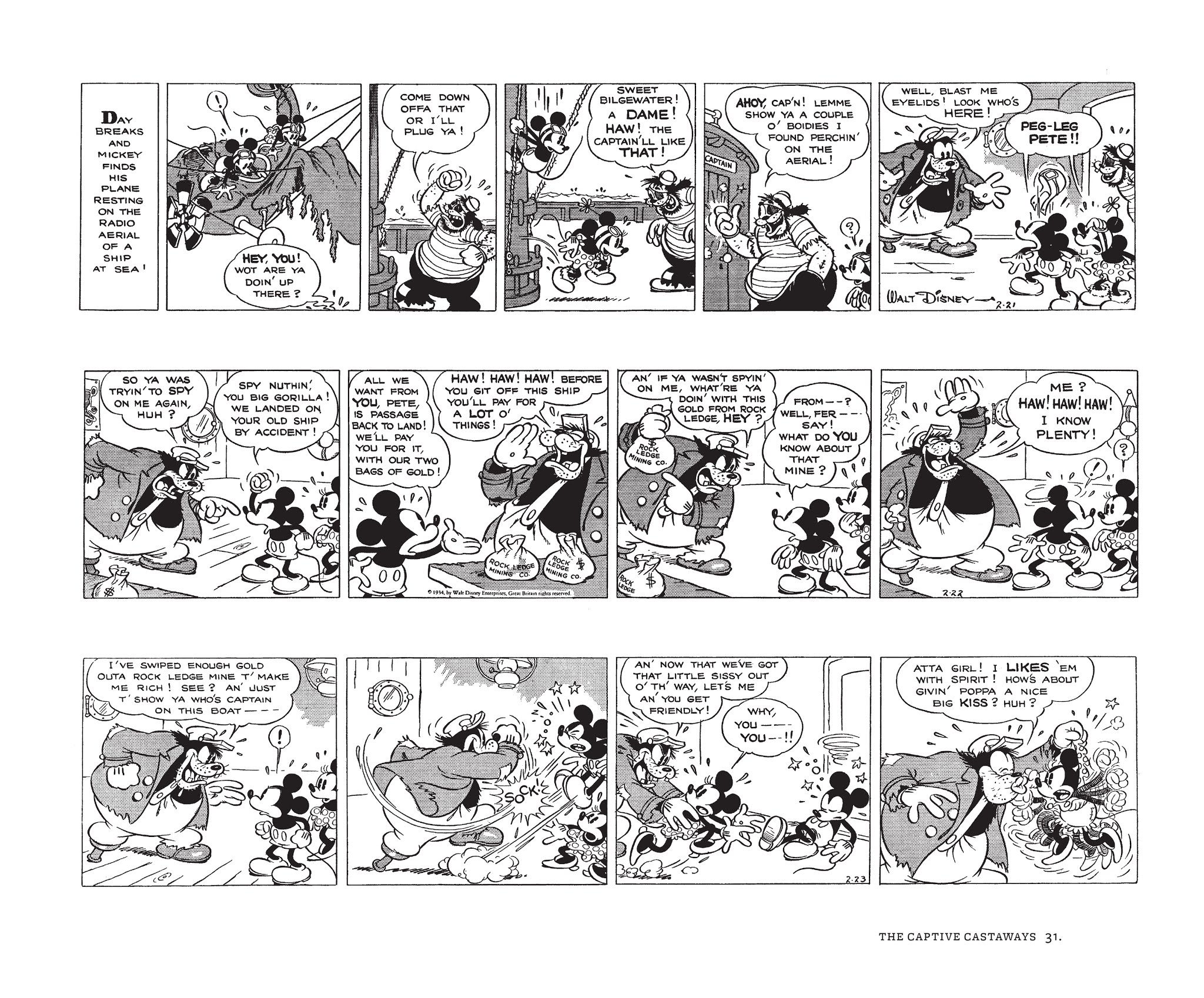 Read online Walt Disney's Mickey Mouse by Floyd Gottfredson comic -  Issue # TPB 3 (Part 1) - 31