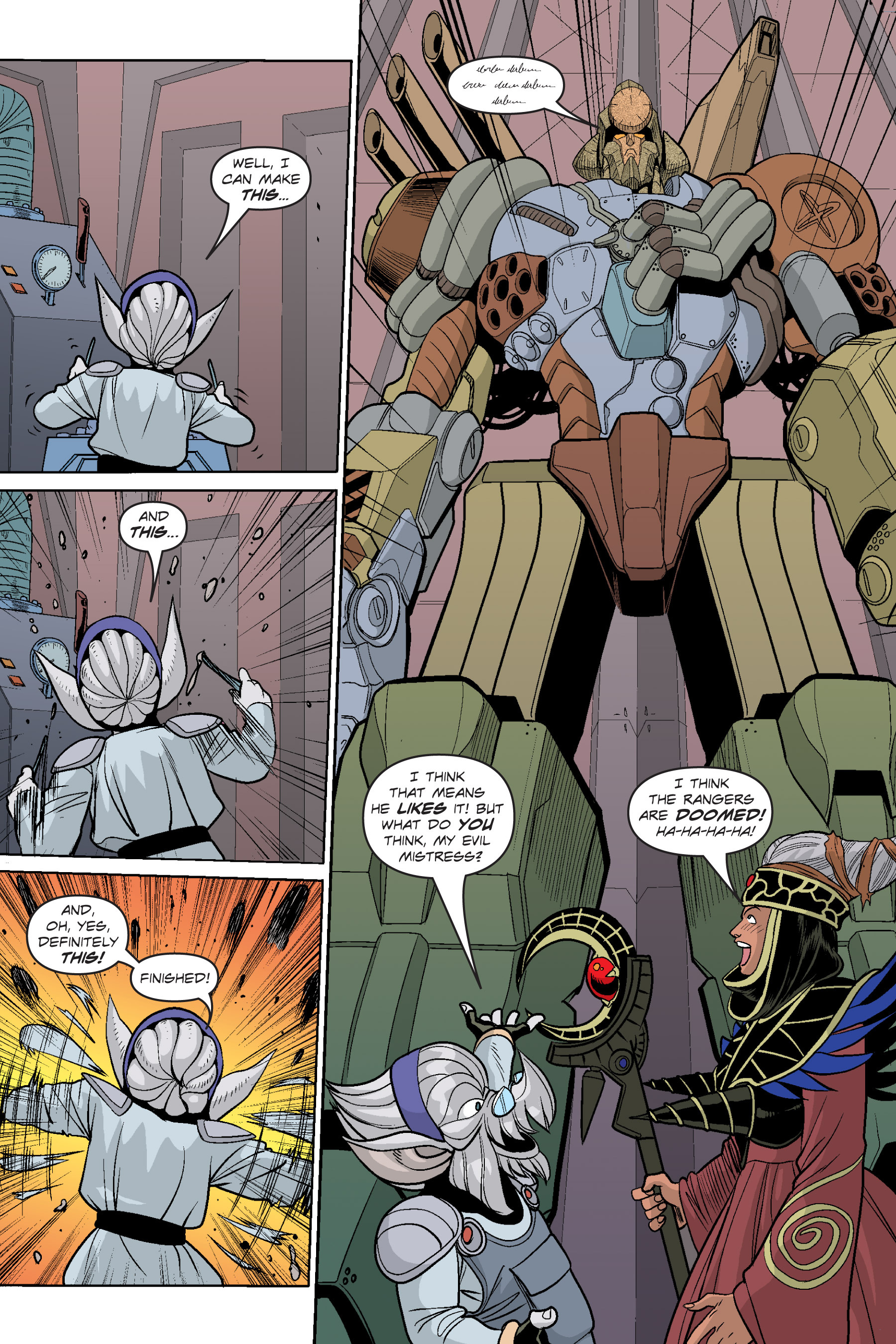 Read online Mighty Morphin Power Rangers: Rita Repulsa's Attitude Adjustment comic -  Issue # Full - 38
