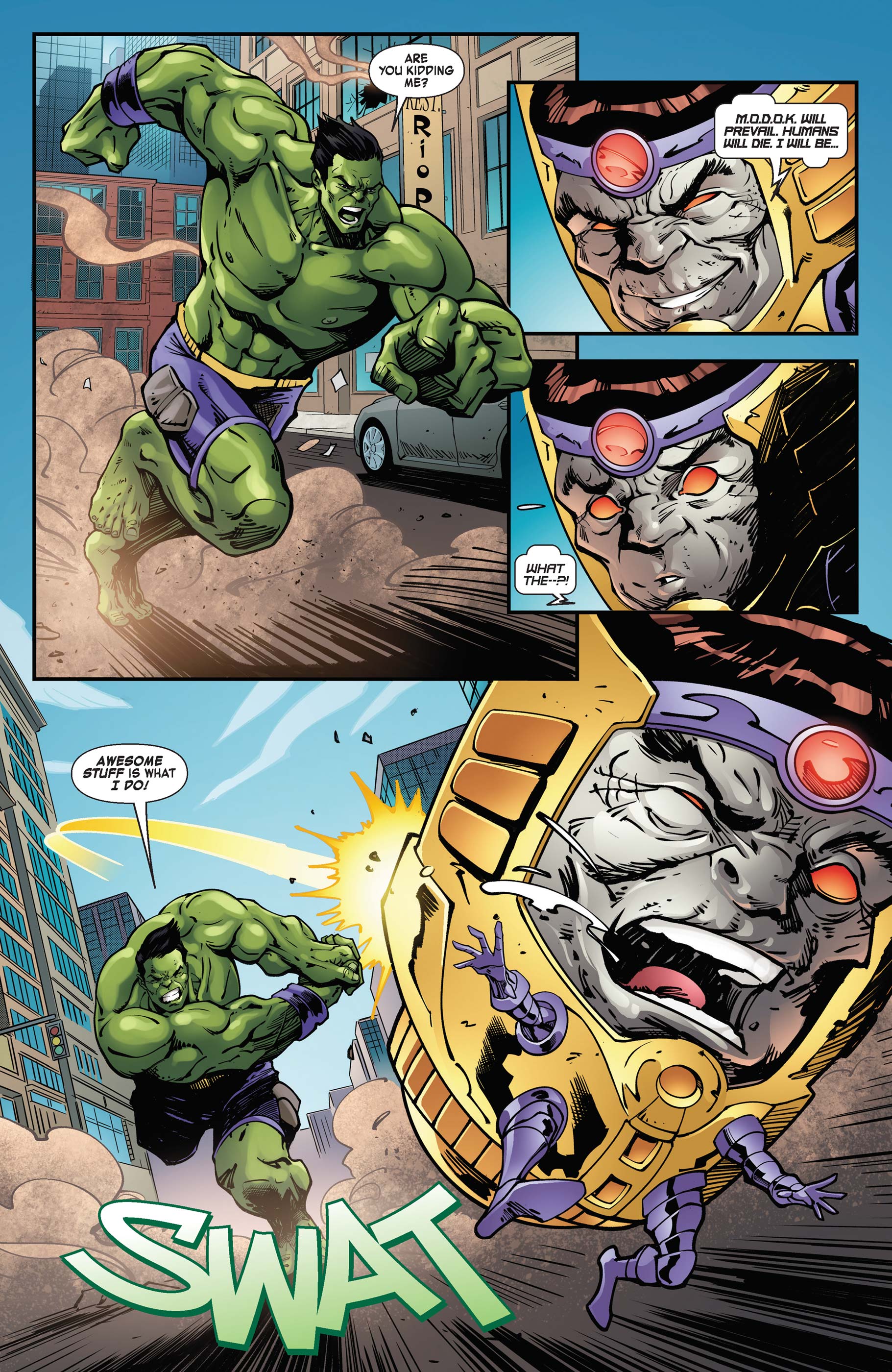 Read online Avengers Featuring Hulk & Nova comic -  Issue #4 - 6