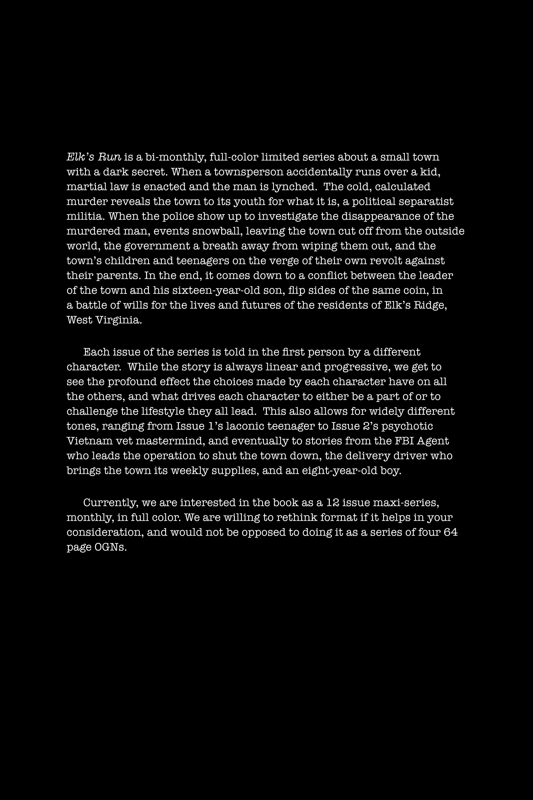 Read online Elk's Run 10th Anniversary Edition comic -  Issue # TPB (Part 3) - 19