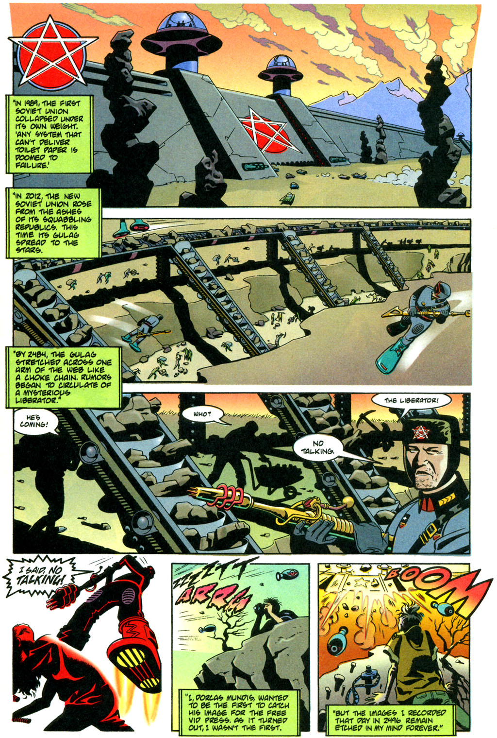 Read online Nexus: Executioner's Song comic -  Issue #2 - 3