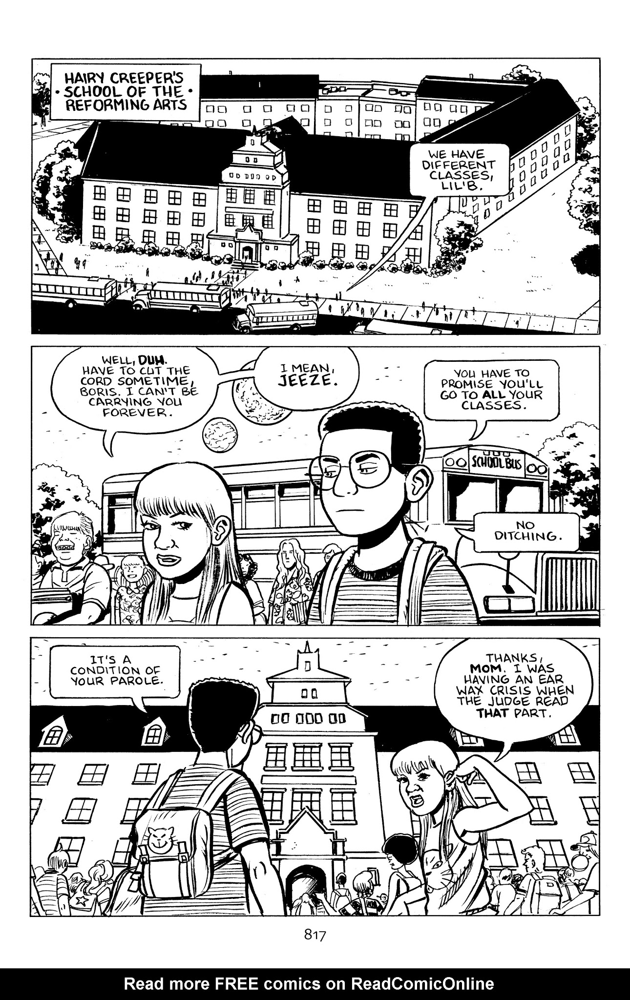 Read online Stray Bullets: Sunshine & Roses comic -  Issue #30 - 2