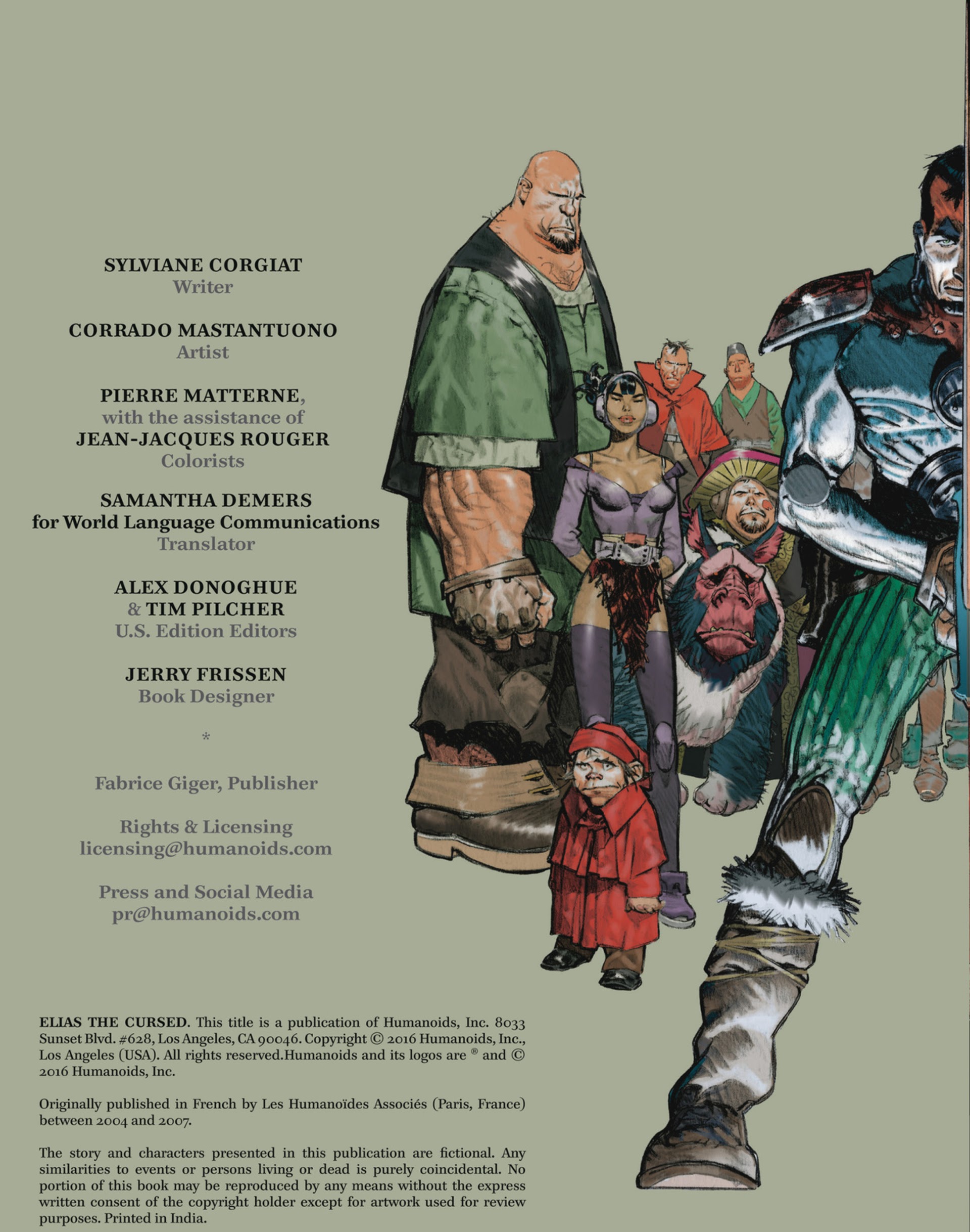 Read online Elias the Cursed comic -  Issue #2 - 3