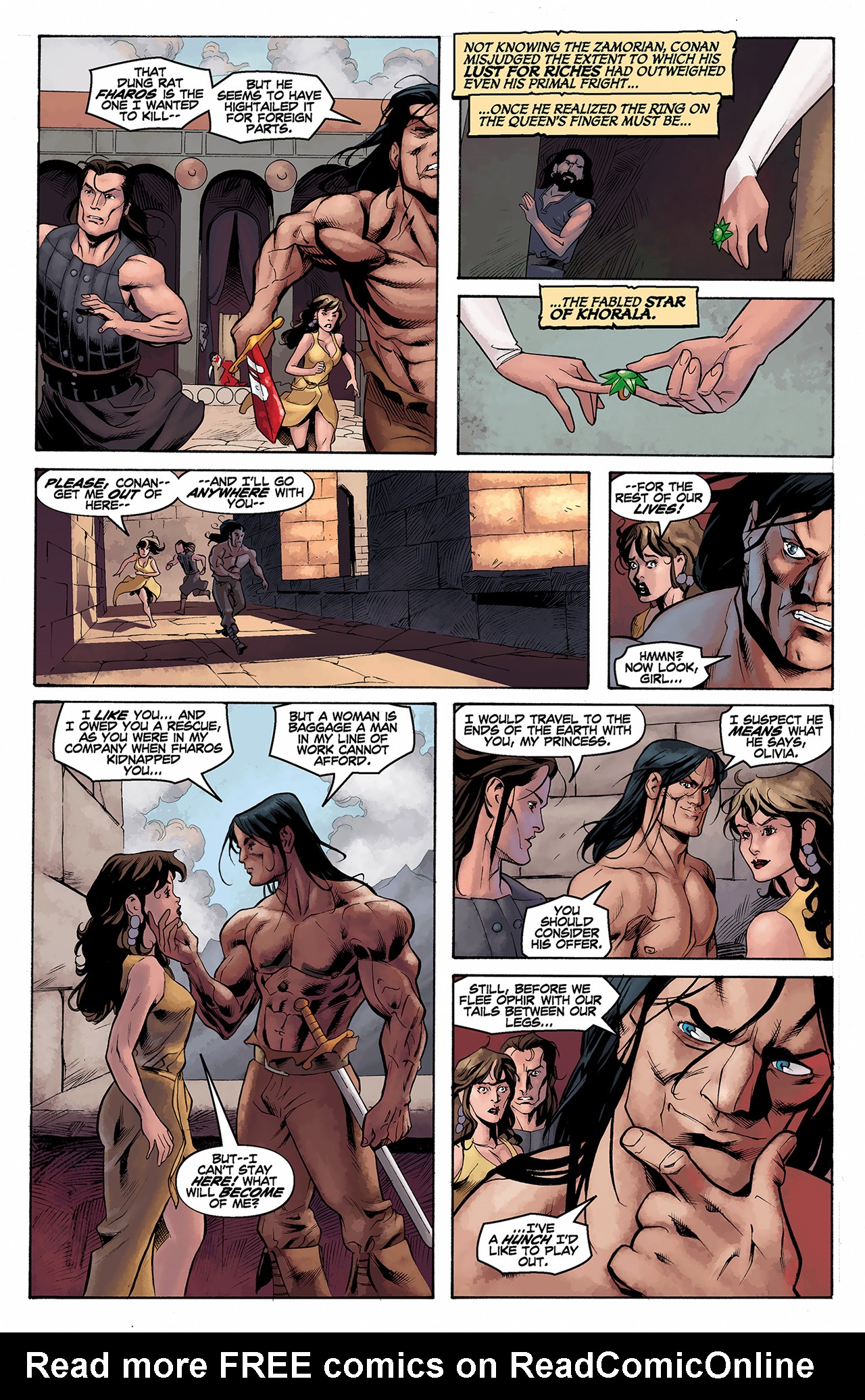 Read online Conan: Road of Kings comic -  Issue #6 - 13