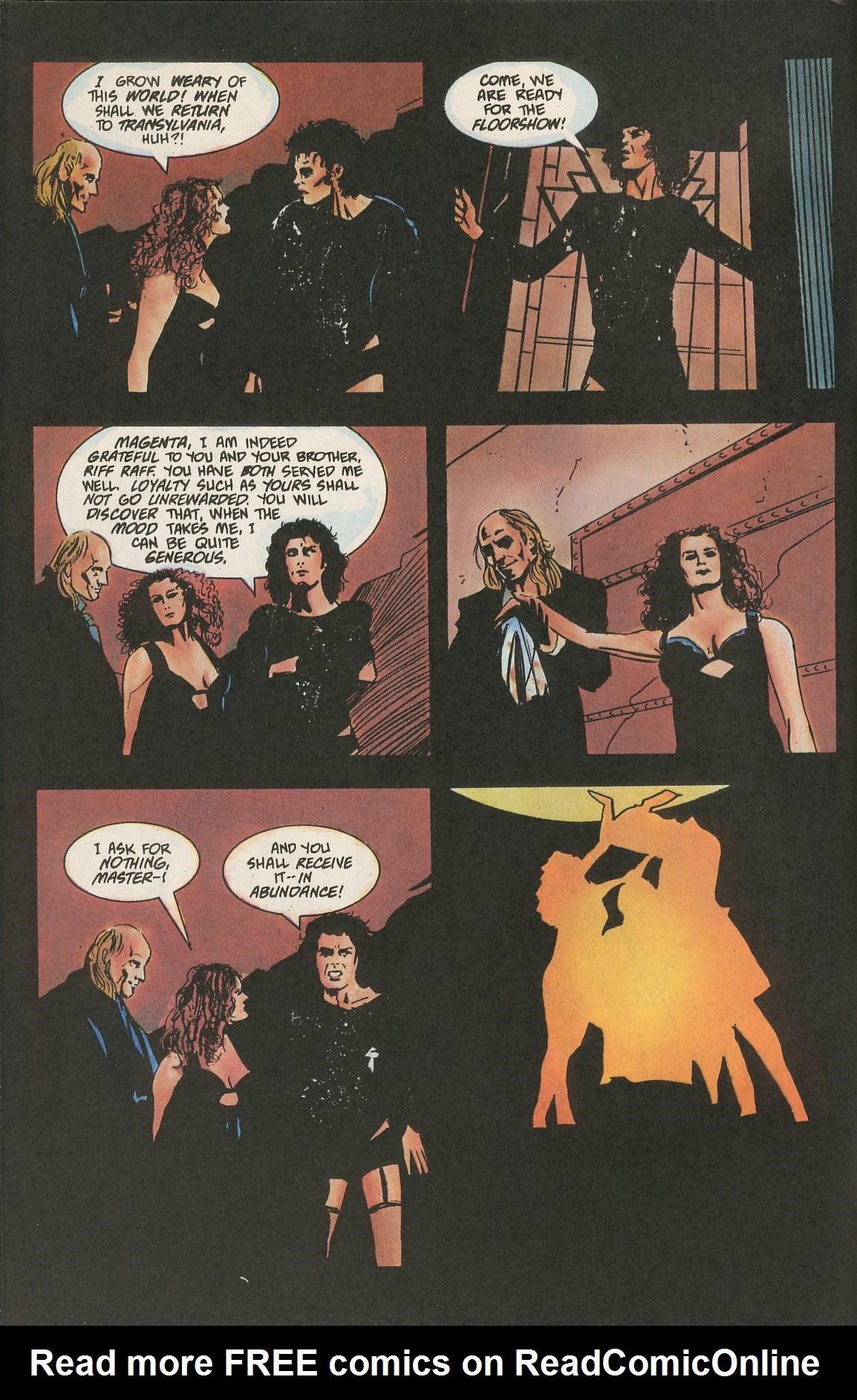 Read online The Rocky Horror Picture Show: The Comic Book comic -  Issue #3 - 10