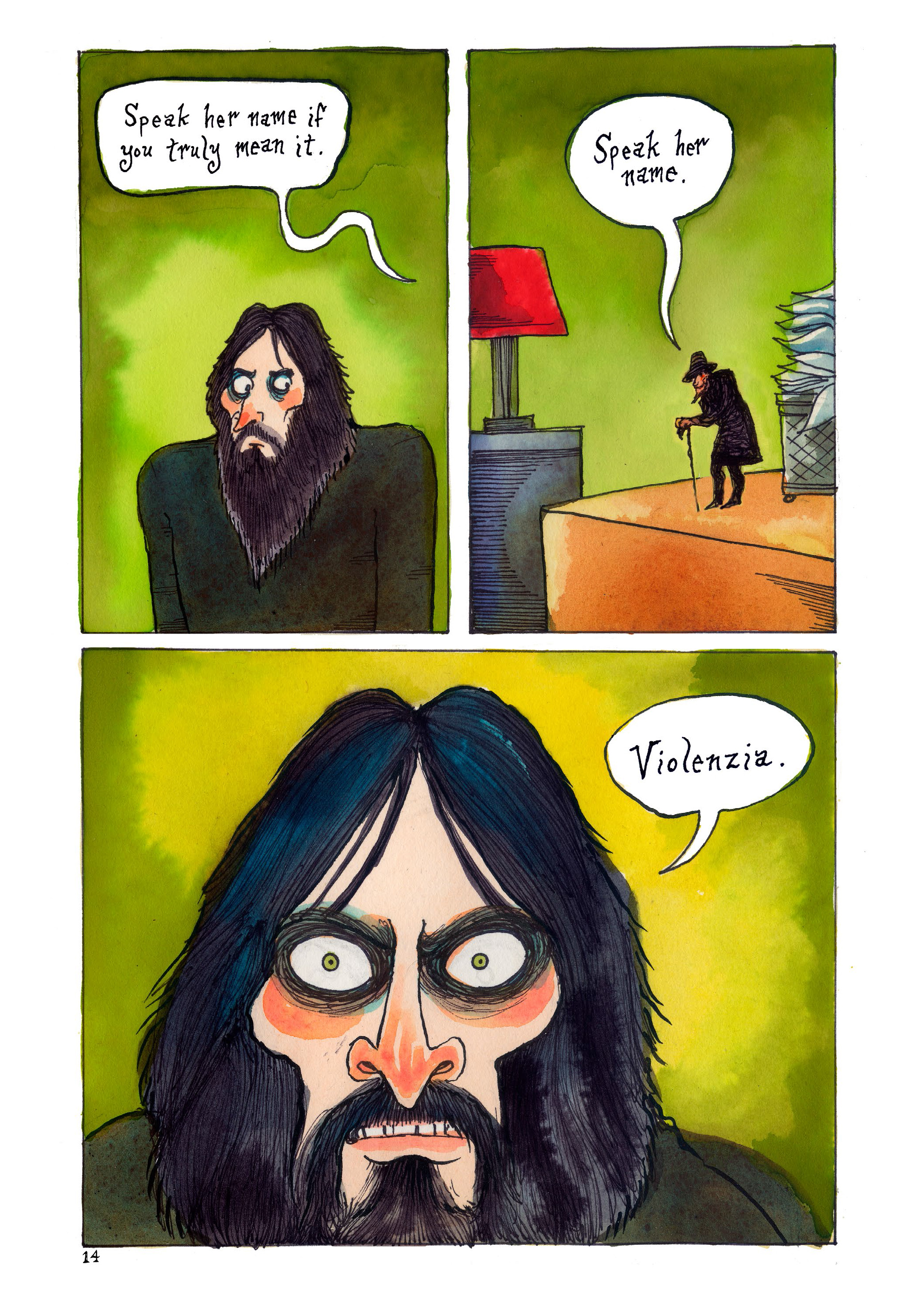 Read online Violenzia and Other Deadly Amusements comic -  Issue # TPB - 15