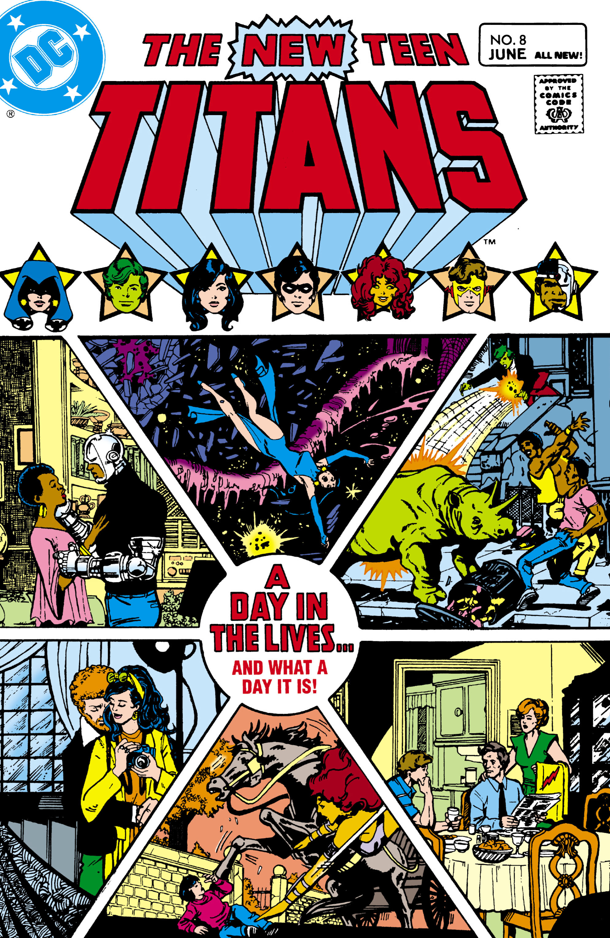 Read online The New Teen Titans (1980) comic -  Issue #8 - 1