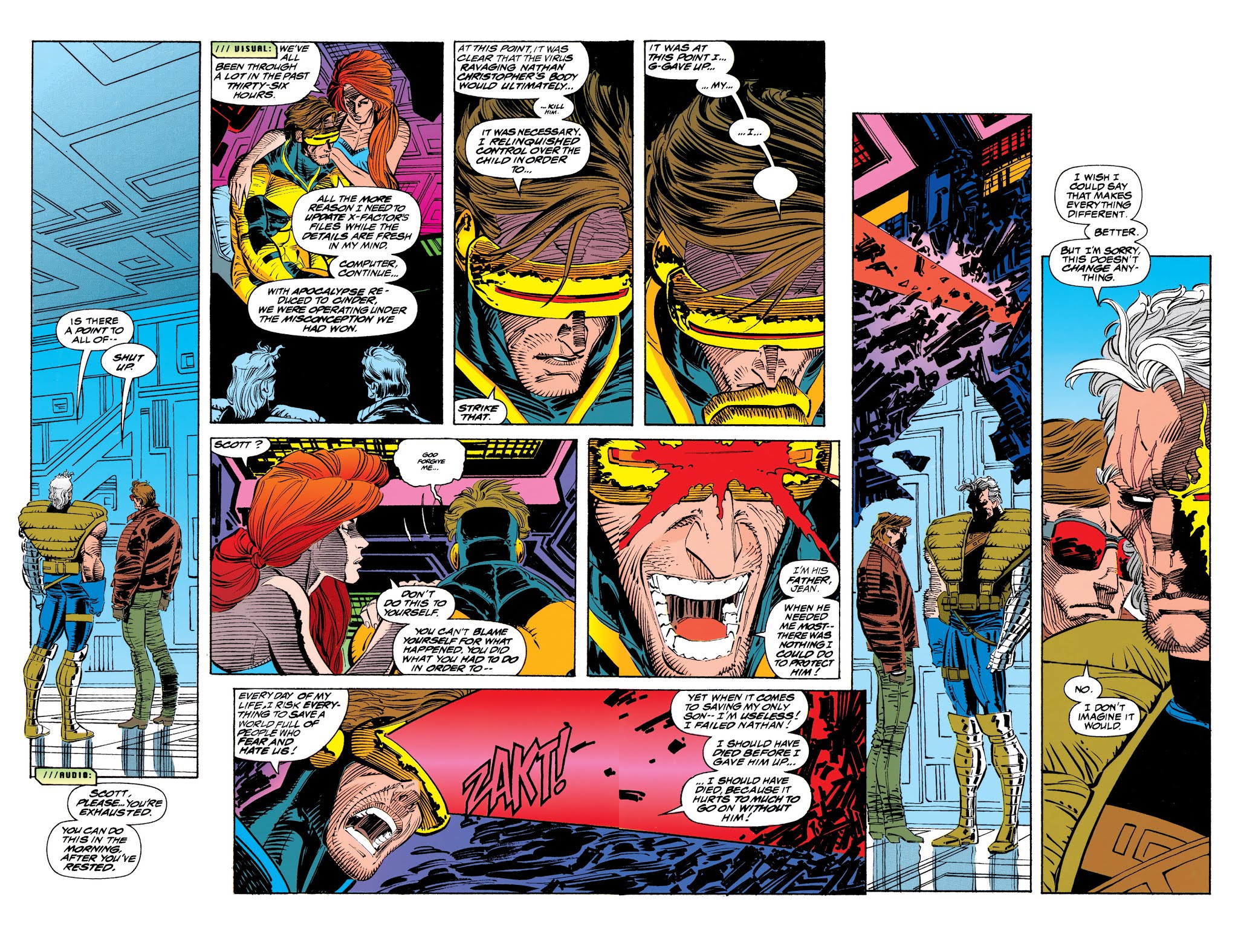 Read online X-Men: The Wedding of Cyclops and Phoenix comic -  Issue # TPB Part 4 - 4